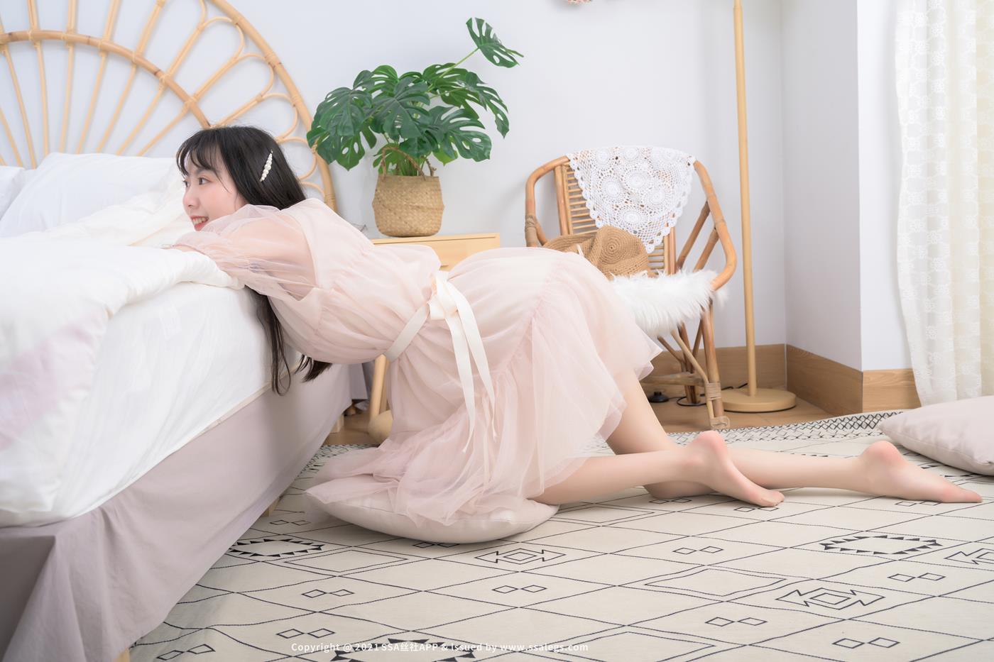 [SSA丝社]超清写真 NO.765 模特团团的肤色油亮丝袜（下）[124P/2.64GB]插图1