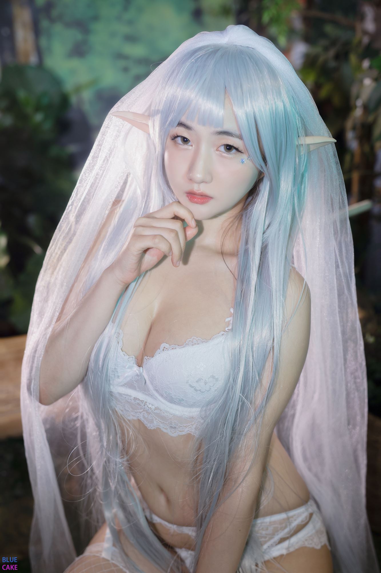 [BlueCake] NO.057 Jina (한지나) – Sun Elf & Moon Elf [116P/1.06GB]