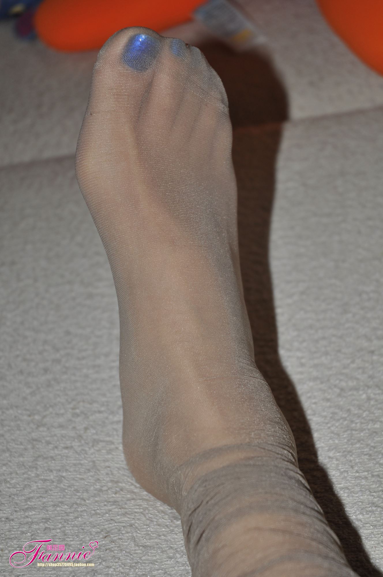 Fannie芬妮每足园 No.237 蓝色魅音 灰丝 [74P/206MB]插图2