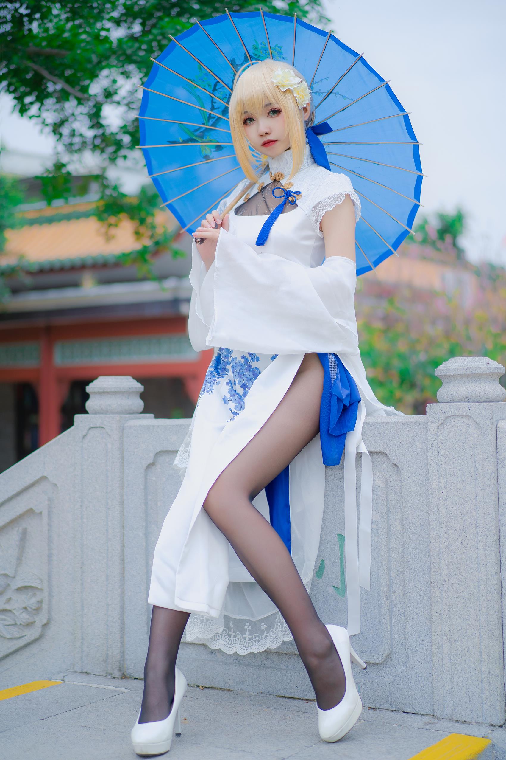 大大卷卷小卷  – FGOsaber 四周年旗袍[15P/99MB]插图3