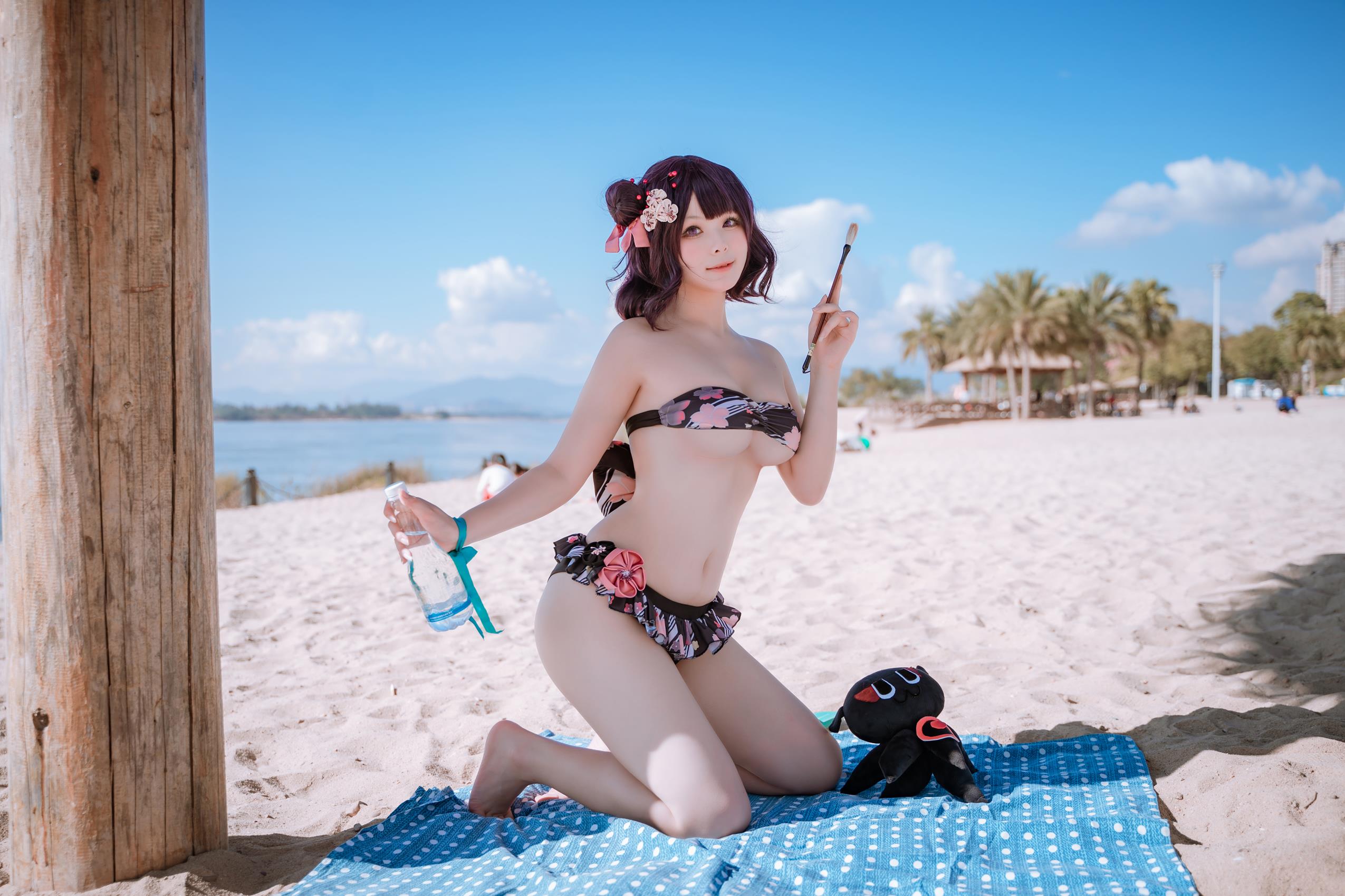 w百合欧皇子w – 沙滩[21P/173MB]插图2