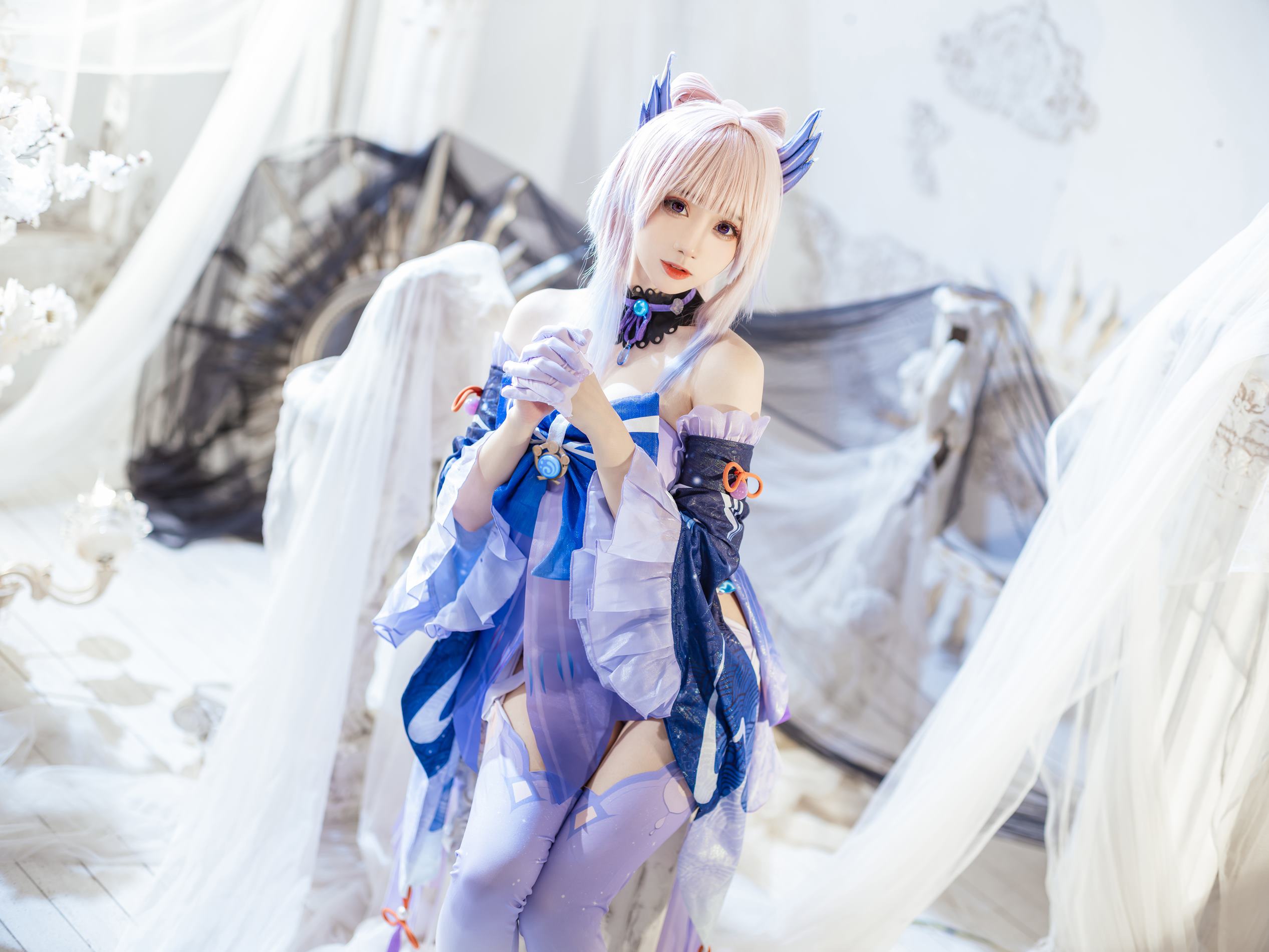 焖焖碳 – 珊瑚宫心海[15P/532MB]插图2