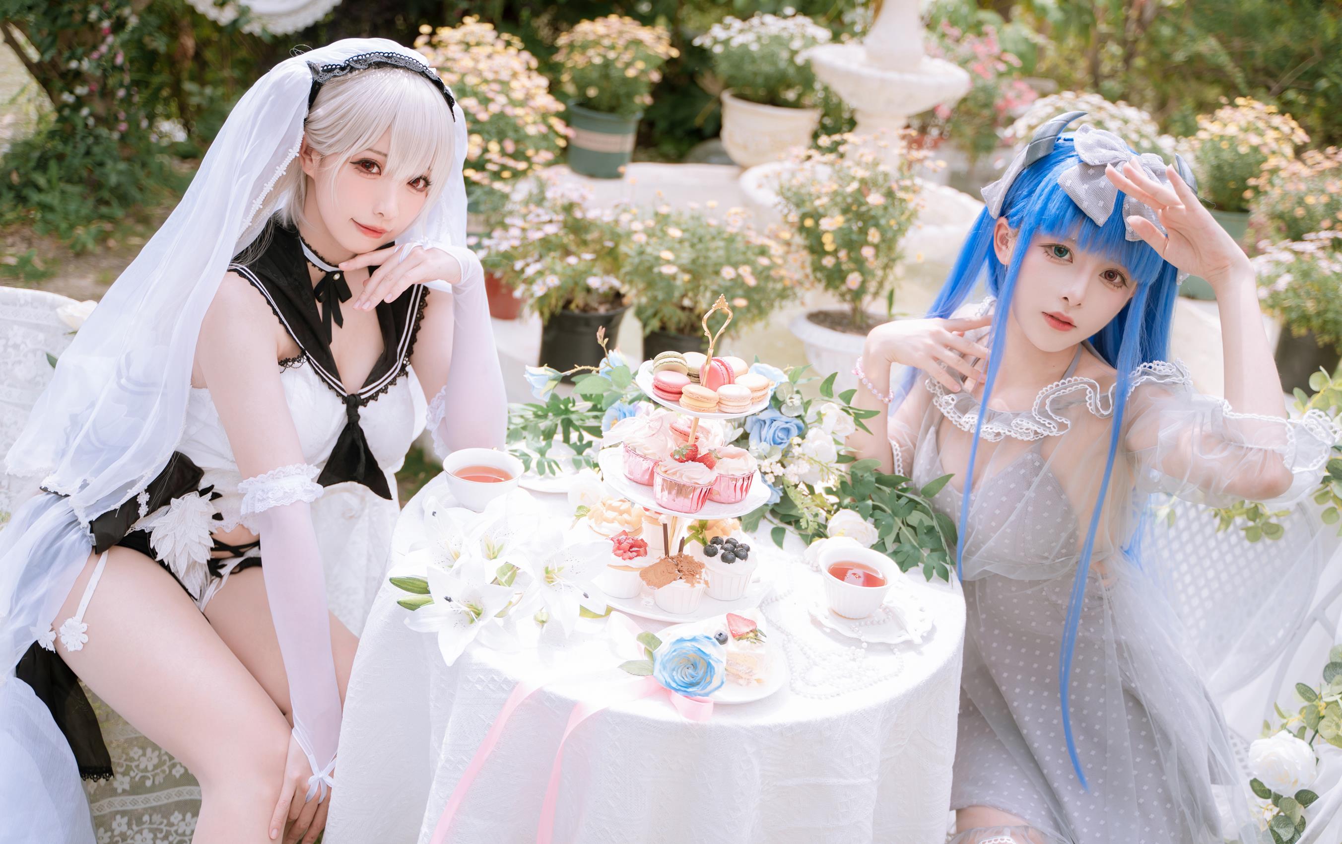 腥味猫罐 & 贤儿sherry – 峦 恬静无为[17P/124MB]插图1