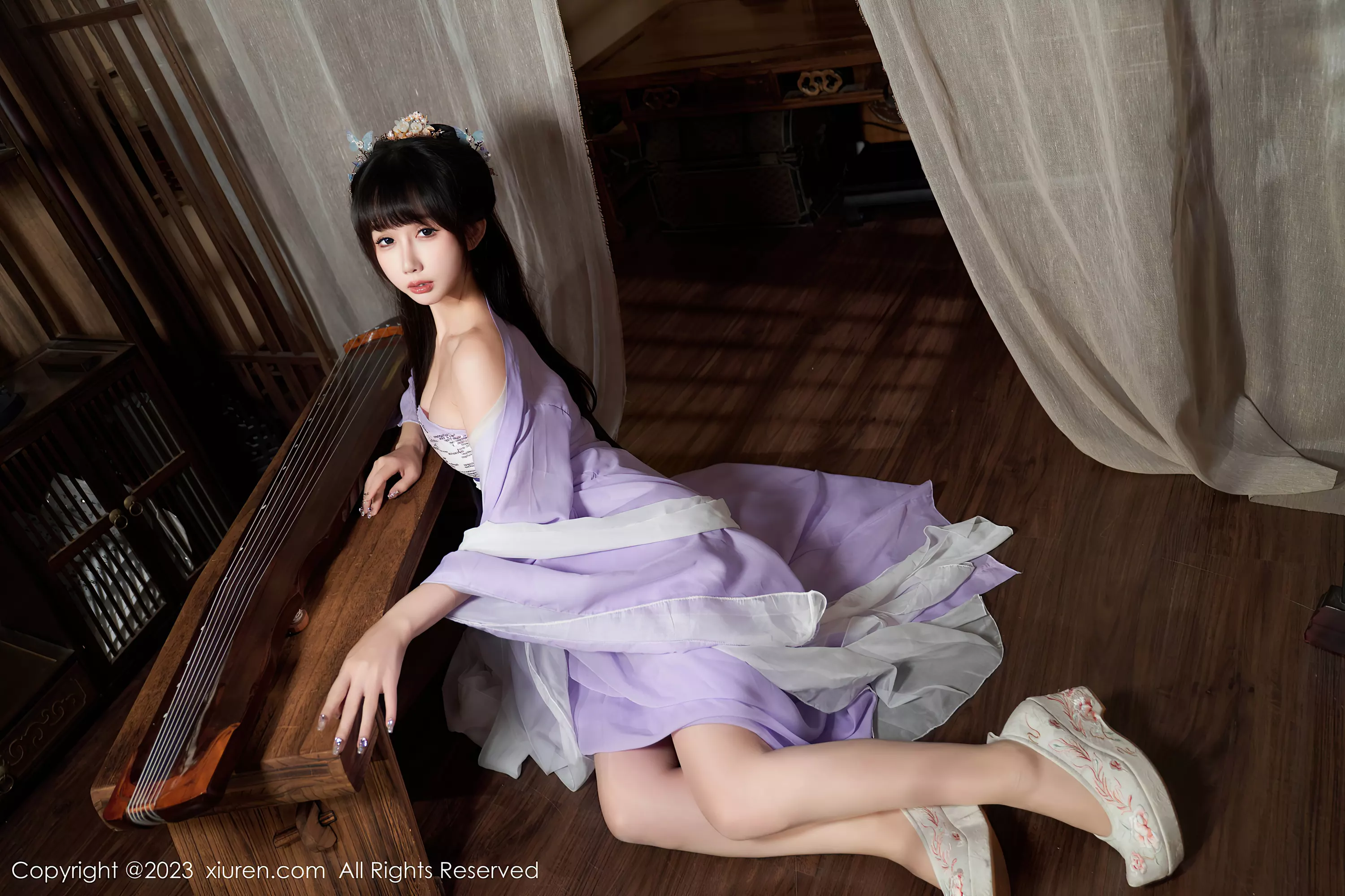 [XiuRen秀人网] 2023.09.26 No.7442 波巧酱 古装美腿[86P/941MB]插图2