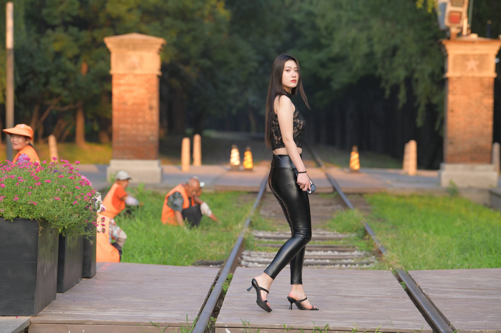 精选街拍作品 NO.2563 一只麋鹿专区 皮裤-晨曦  4 [100P/102M]插图2