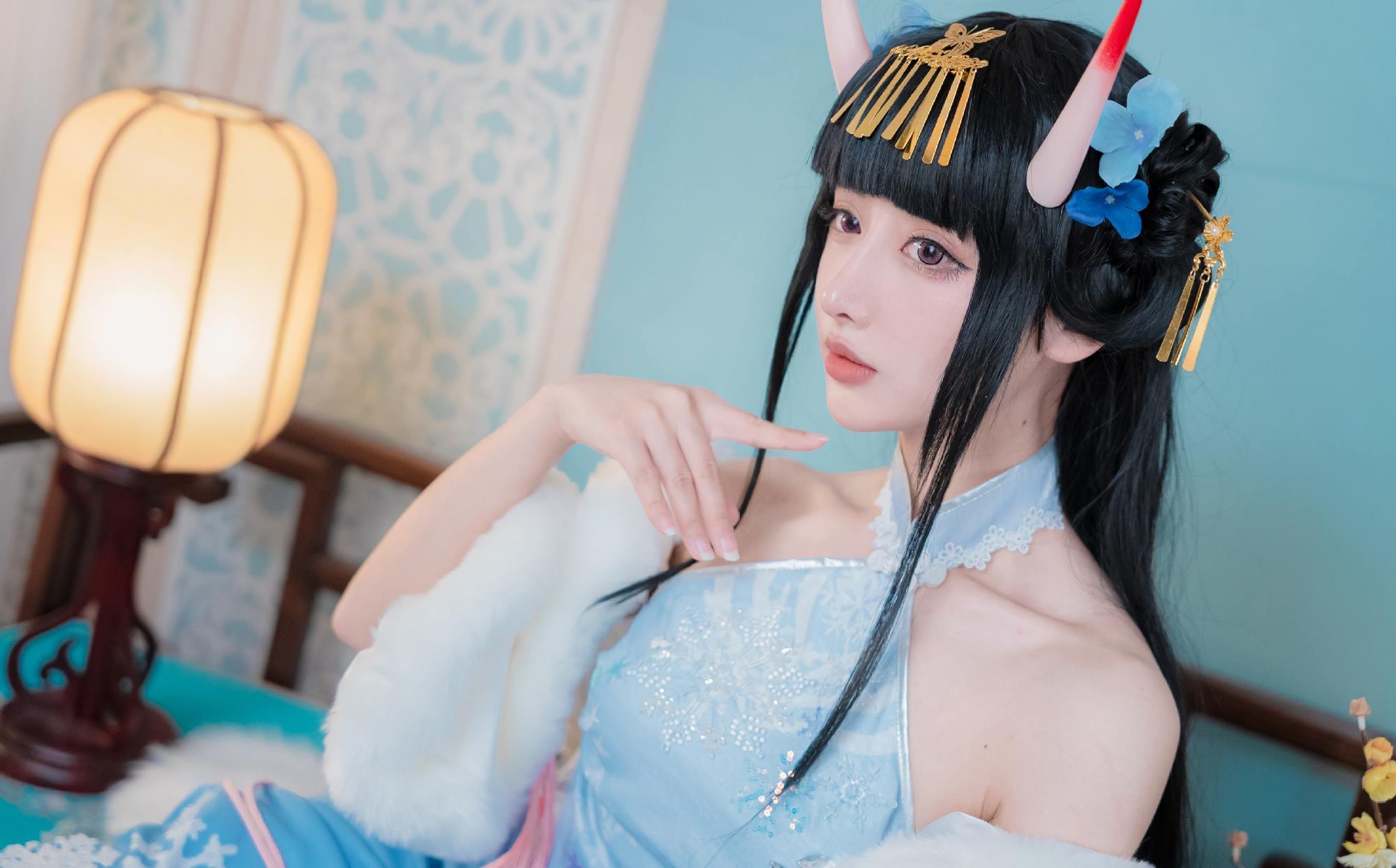 紫氯氯 – 能代 貅 旗袍[18P/27MB]插图1