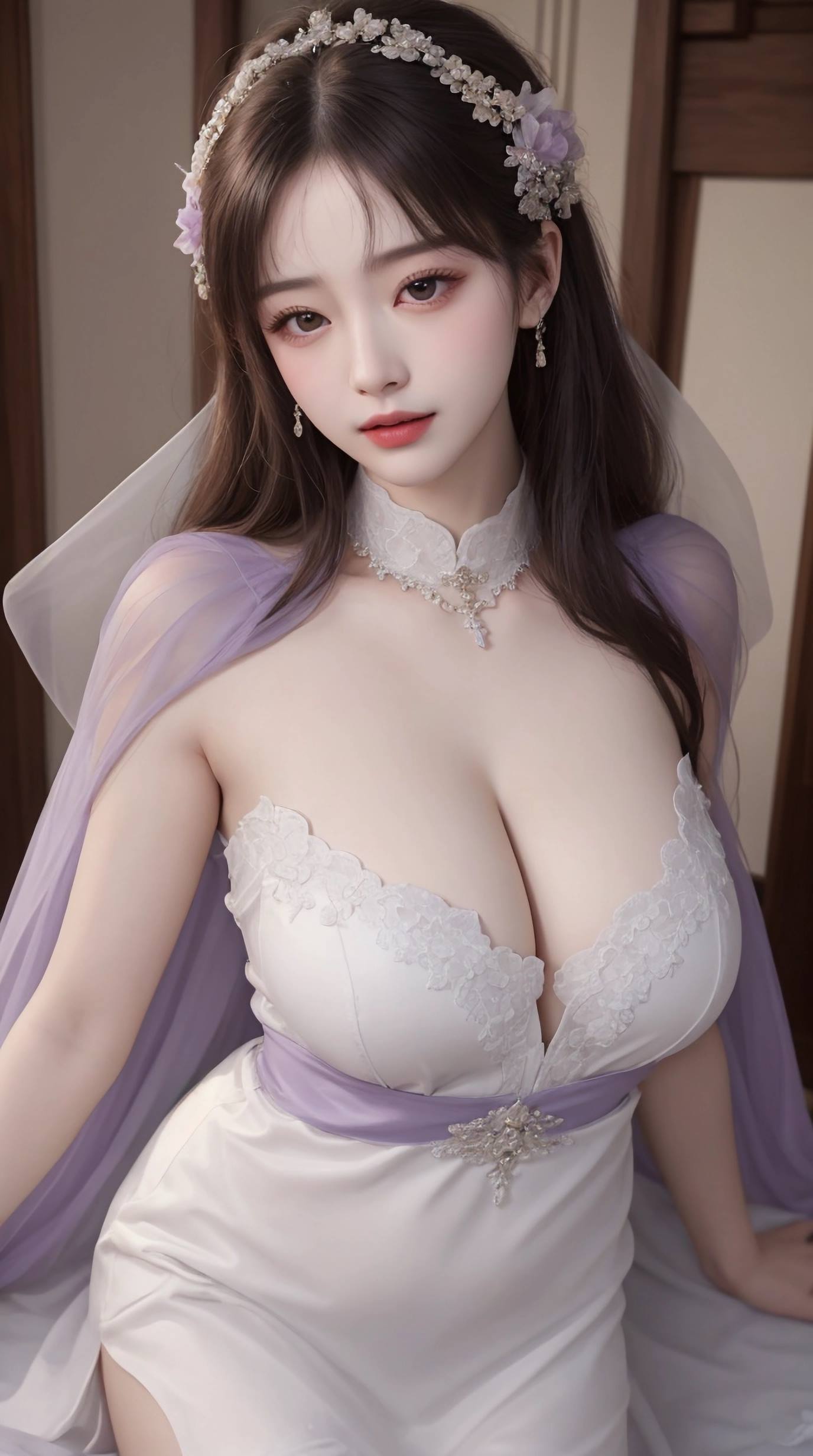 AI绘画 075 海边只能偷瞄的泳装，在这里放心看吧 [22P/103MB]插图5