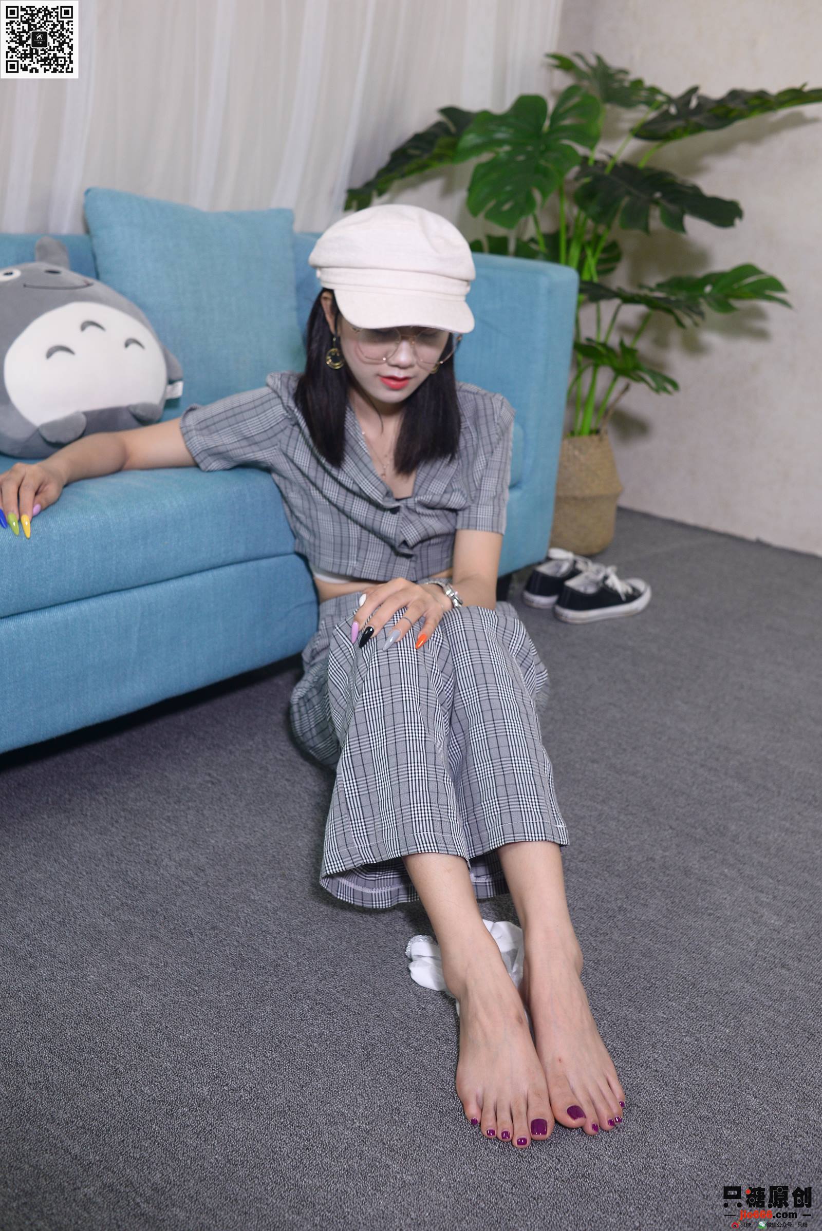 只糖棉袜 NO.406 小蓓 – 梦见另一个夏夜 [74P/434MB]插图1