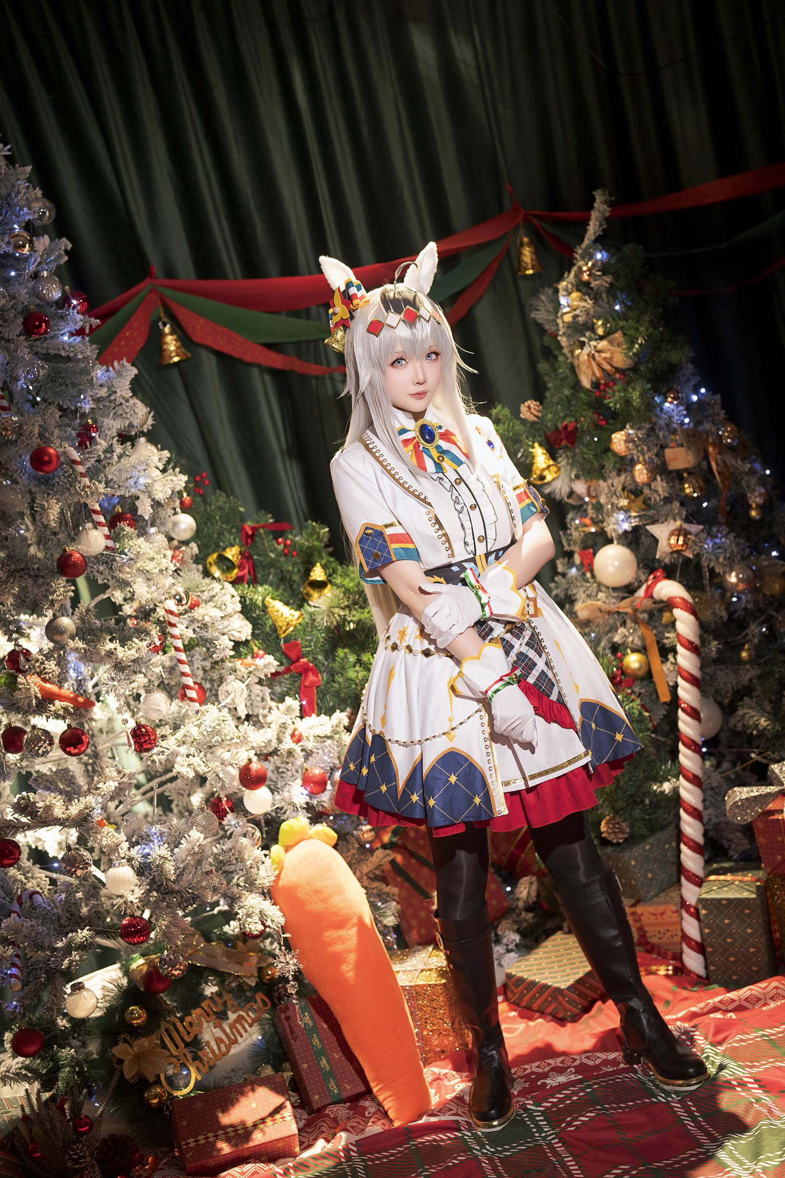 星之迟迟 2023年12月计划赠品 赛马娘 小栗帽 圣诞衣装 [48P/347MB]插图2