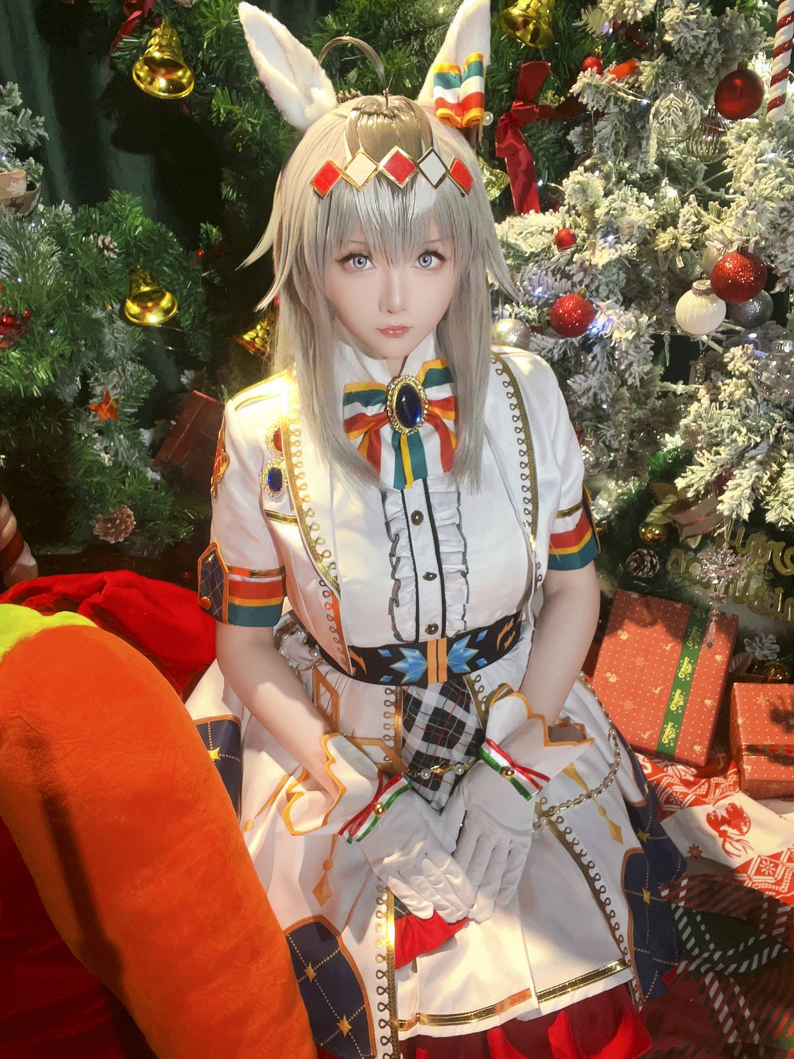 星之迟迟 2023年12月计划赠品 赛马娘 小栗帽 圣诞衣装 [48P/347MB]插图4