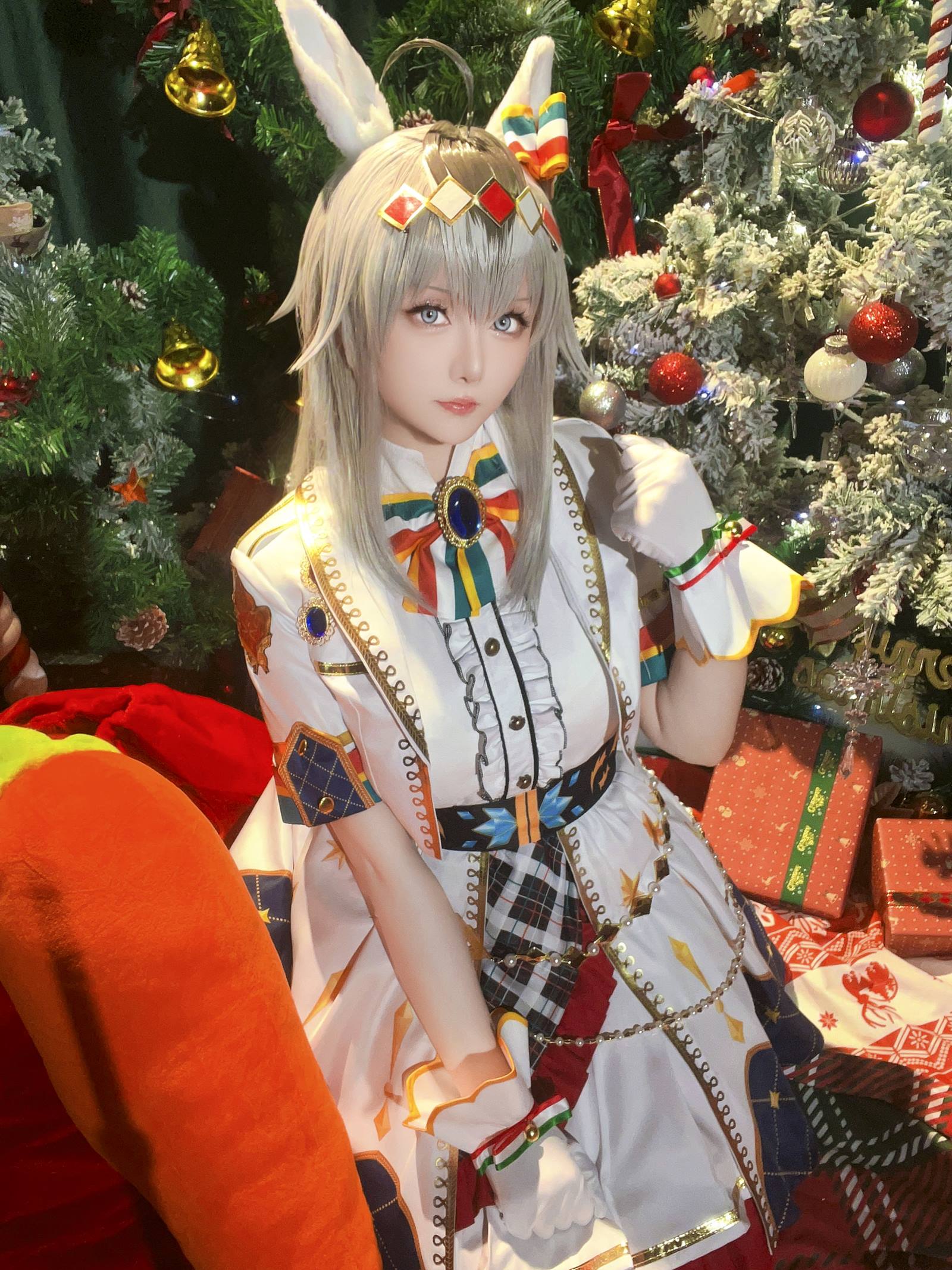 星之迟迟 2023年12月计划赠品 赛马娘 小栗帽 圣诞衣装 [48P/347MB]插图5
