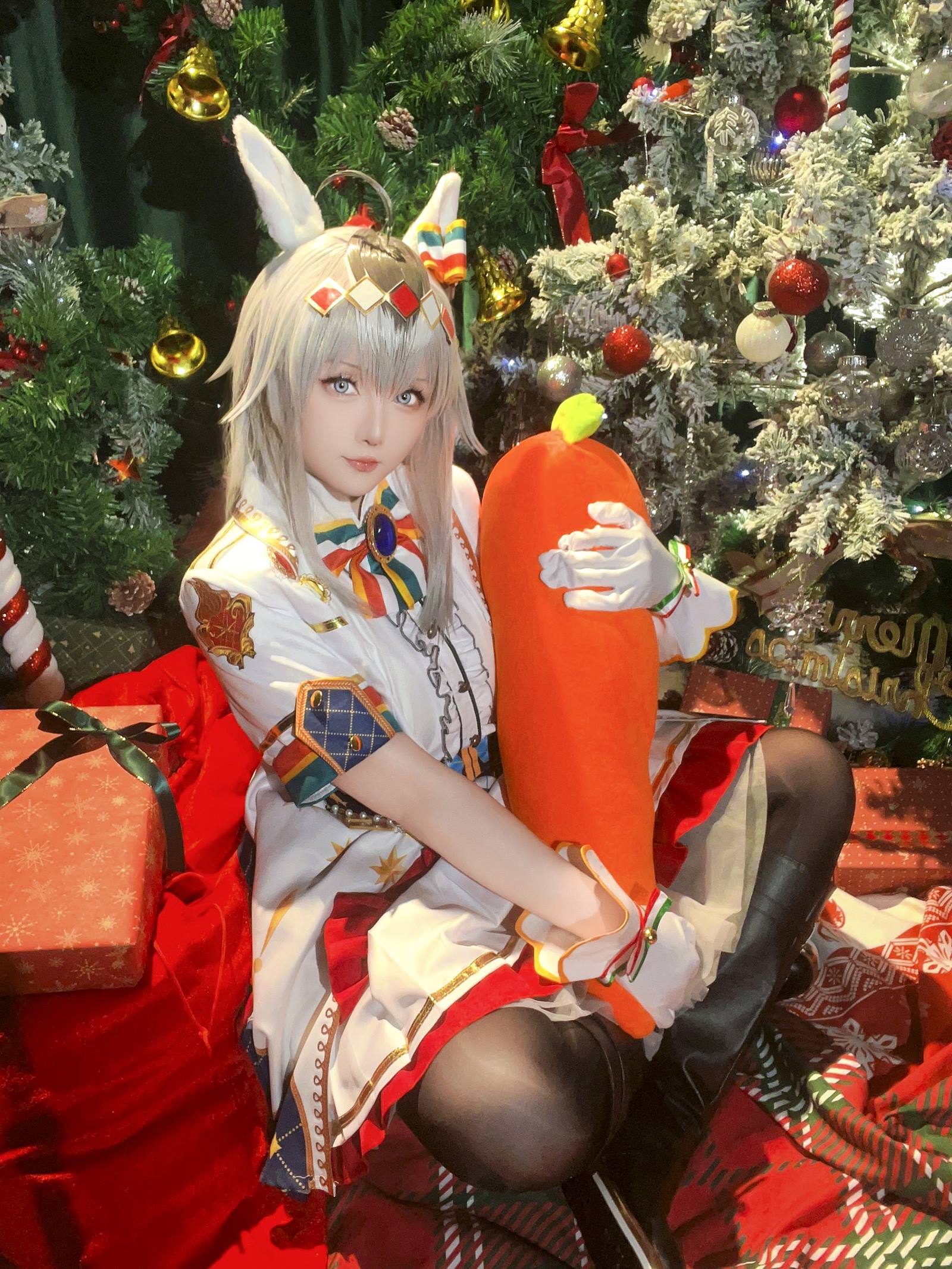 星之迟迟 2023年12月计划赠品 赛马娘 小栗帽 圣诞衣装 [48P/347MB]插图1