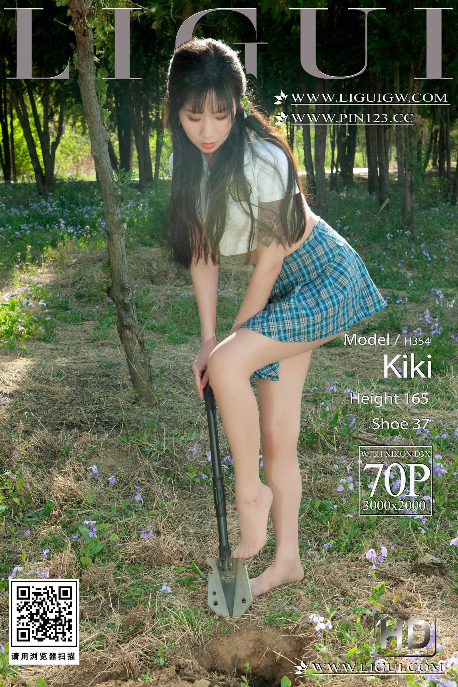 [Ligui丽柜] 2024.03.11 绿水青丝 Kiki [71P/231MB]插图1