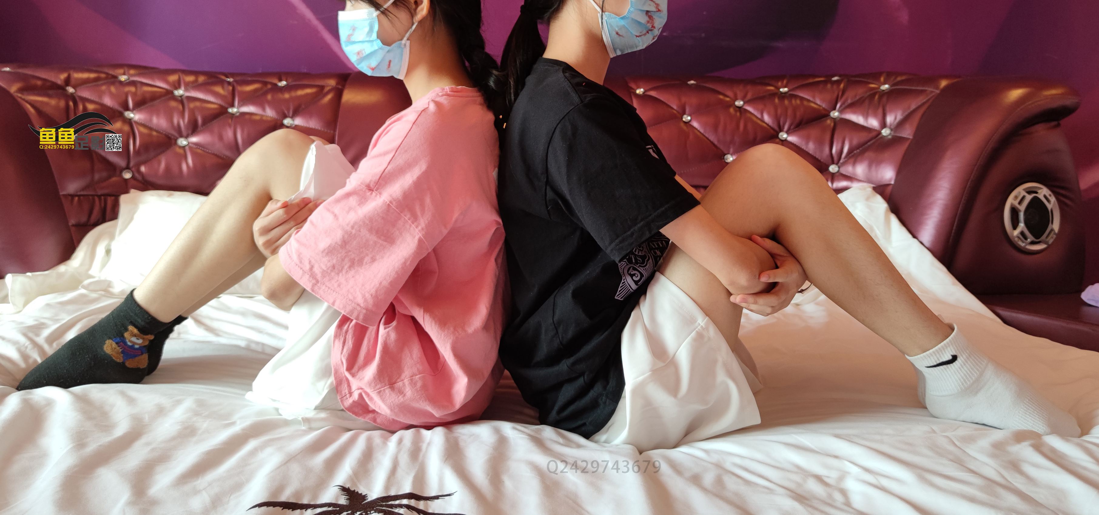 鱼鱼足影@064-第64期：心动姐妹花[149P/505MB]插图1