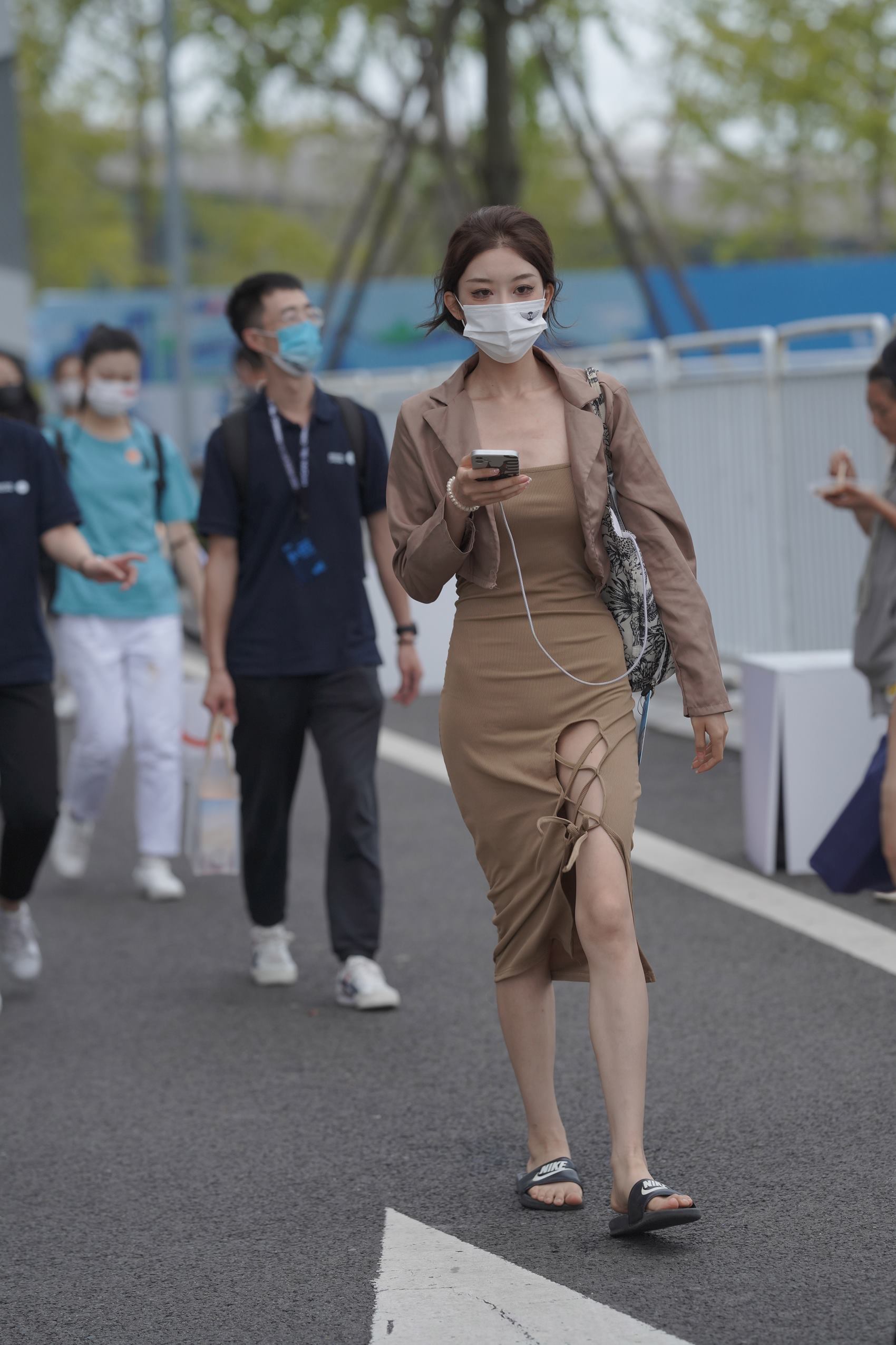 精选街拍作品 NO.2691 气质针织裙[68P/175MB]插图1