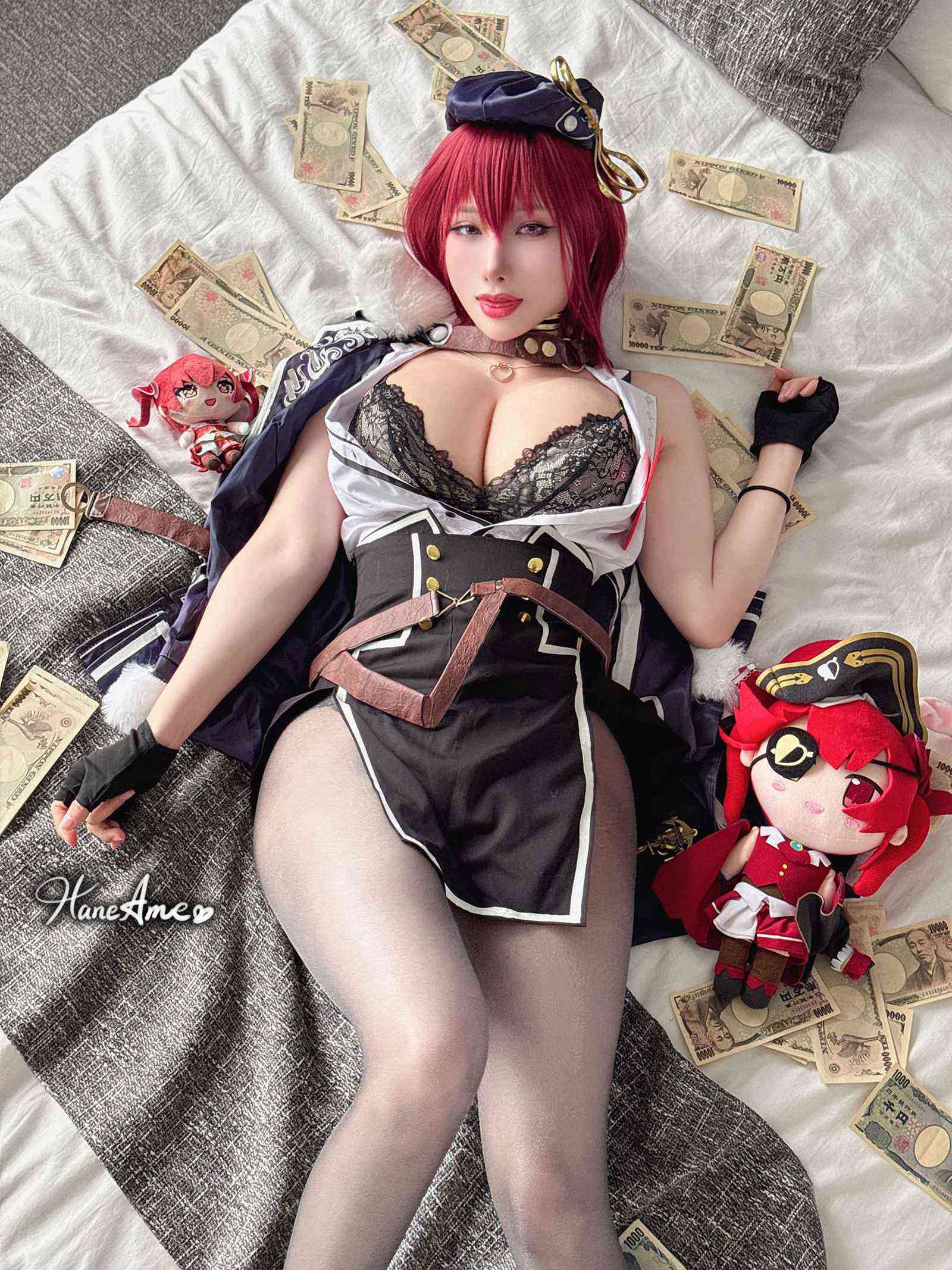 Hane Ame 雨波写真 – Hololive 船長OL[41P/3V/358MB]插图4