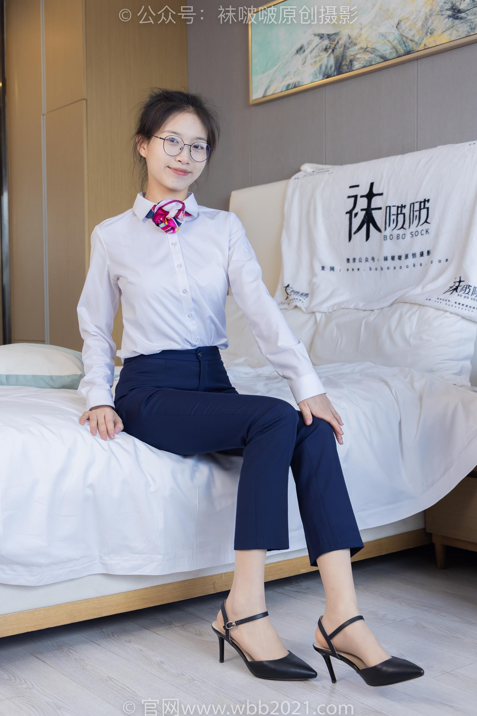 [BoBoSocks袜啵啵]NO.401 芝士-高跟鞋、肉丝、裸足 [145P/1V/5.95GB]插图2