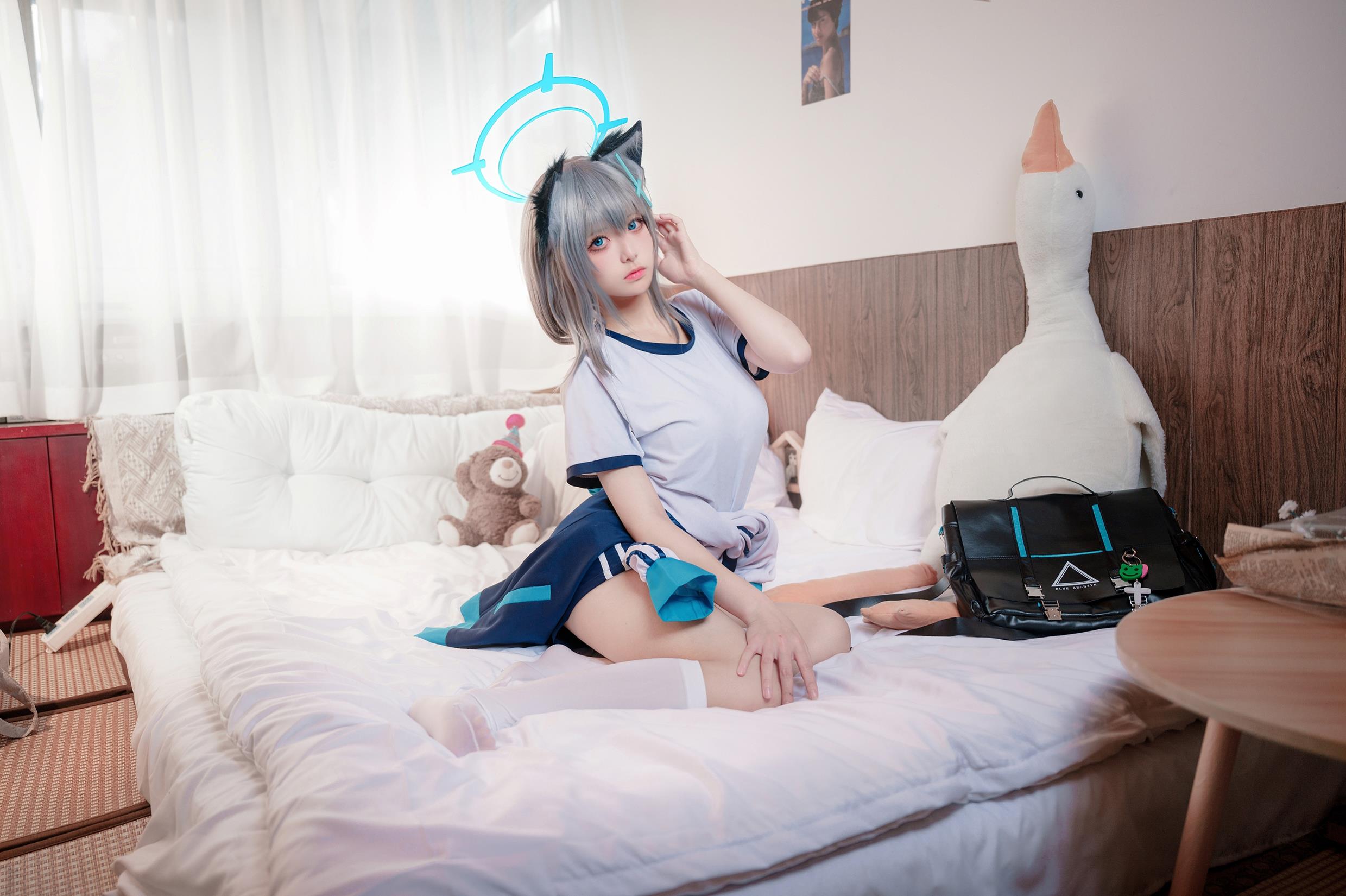 九柒喵 – 体操服白子[17P/150MB]插图3
