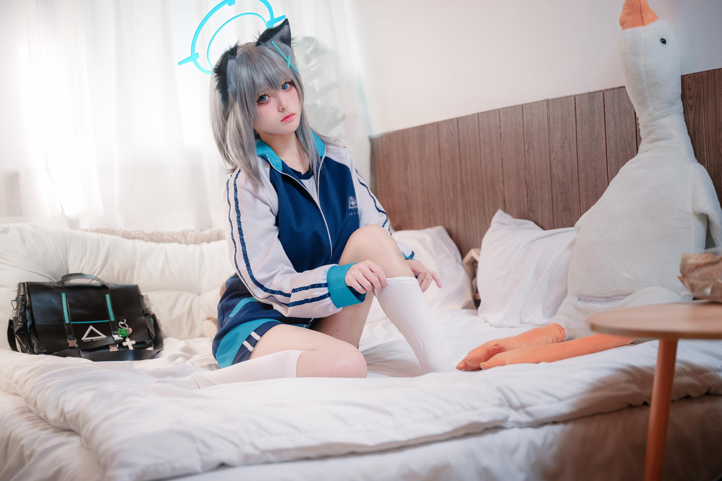 九柒喵 – 体操服白子[17P/150MB]插图1