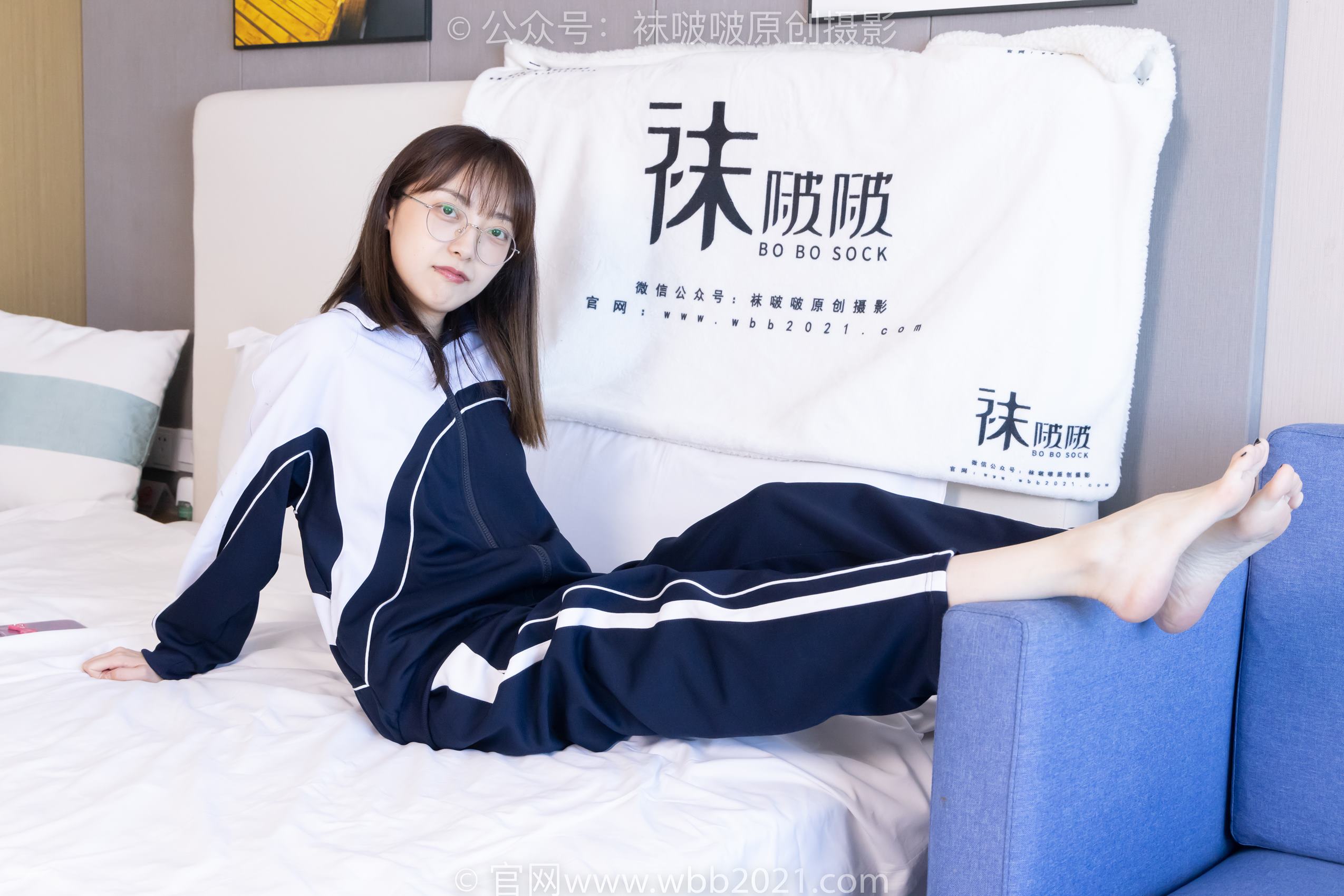 [BoBoSocks袜啵啵]NO.398 稚予-板鞋、白船袜、裸足、裸足[150P/1V/6.42GB]插图4