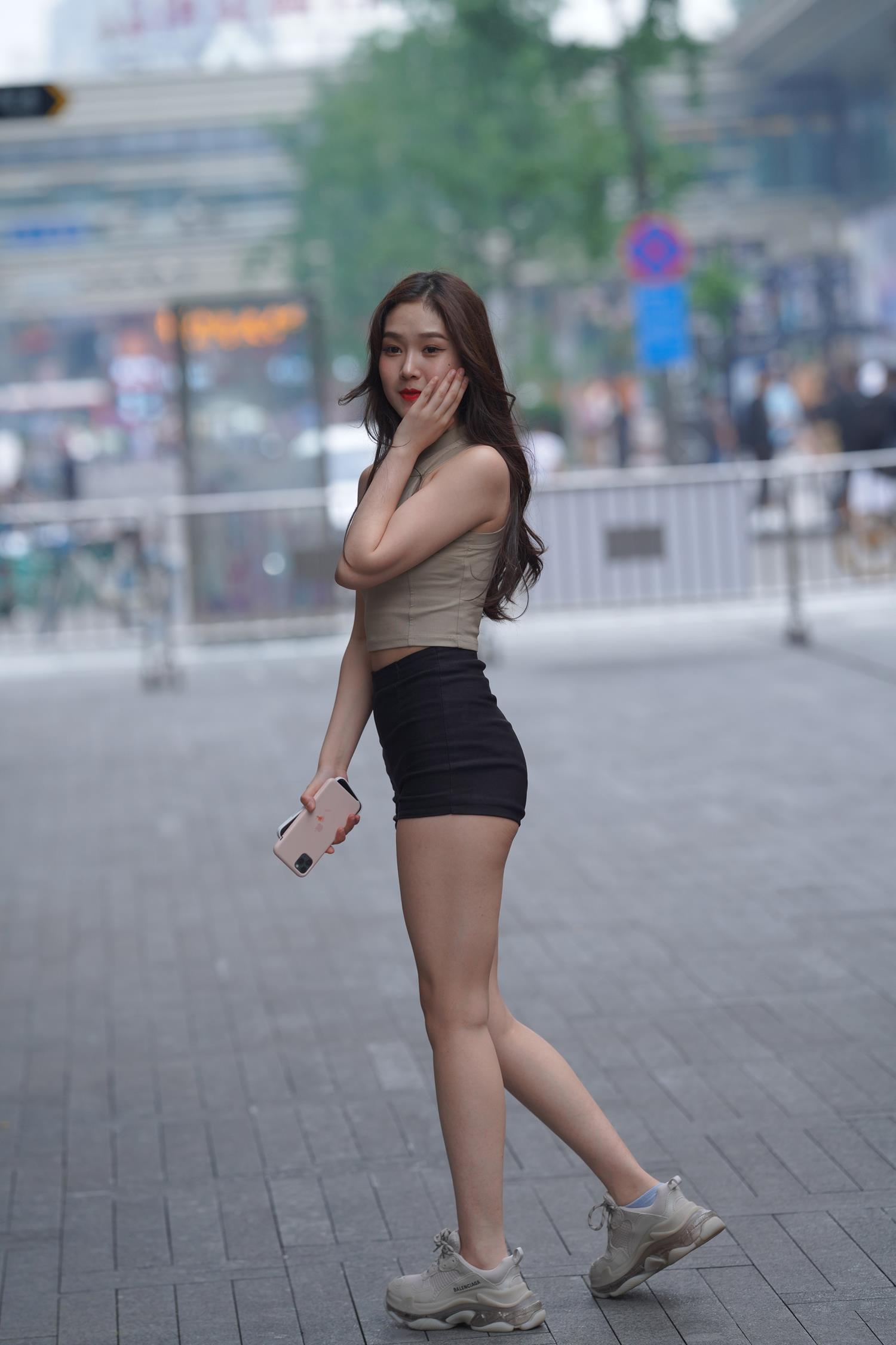 精选街拍作品 NO.3961 高腰短裤显腿长[270P/517MB]插图1