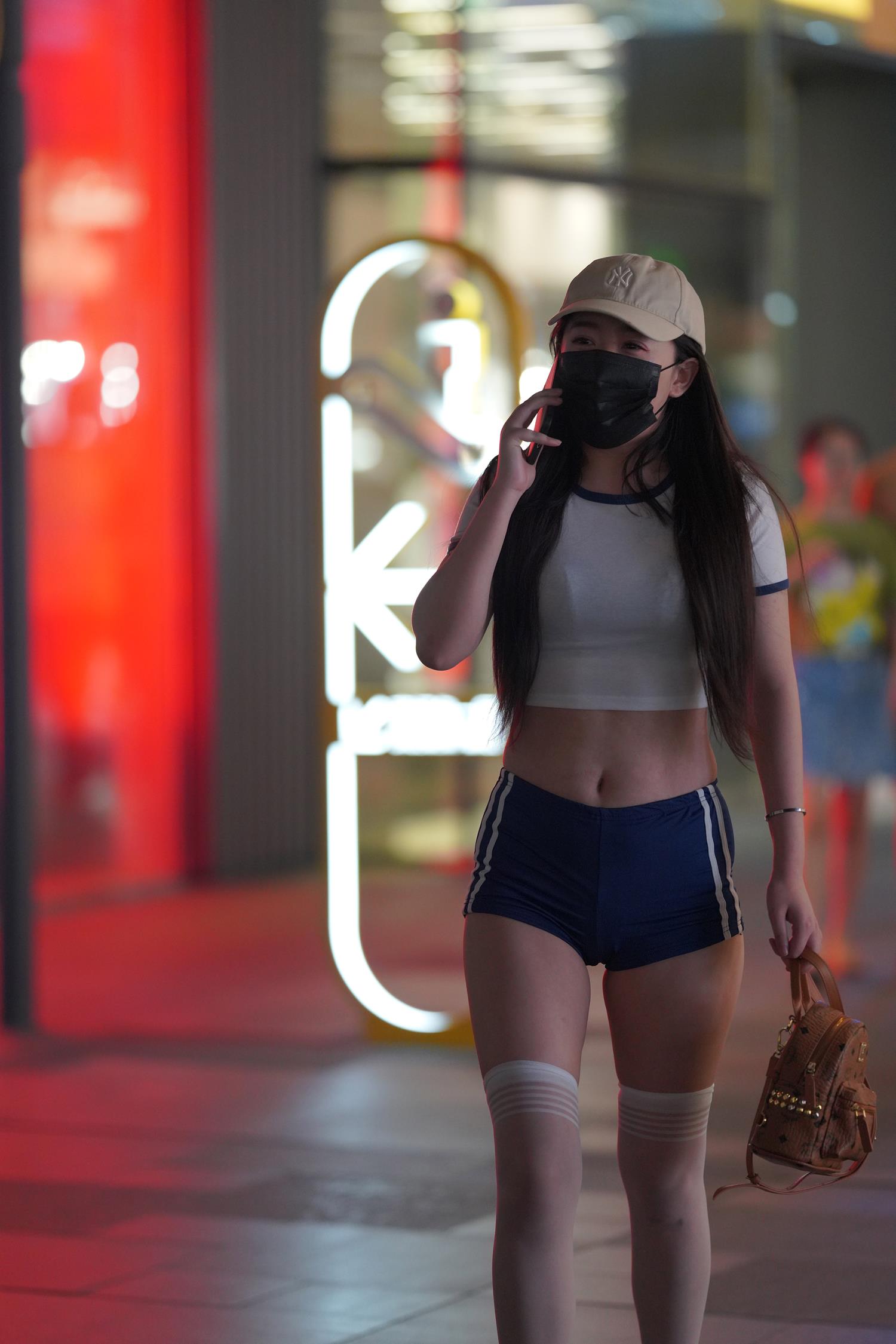 精选街拍作品 NO.3967 青春气息蓝白搭配[87P/256MB]插图2