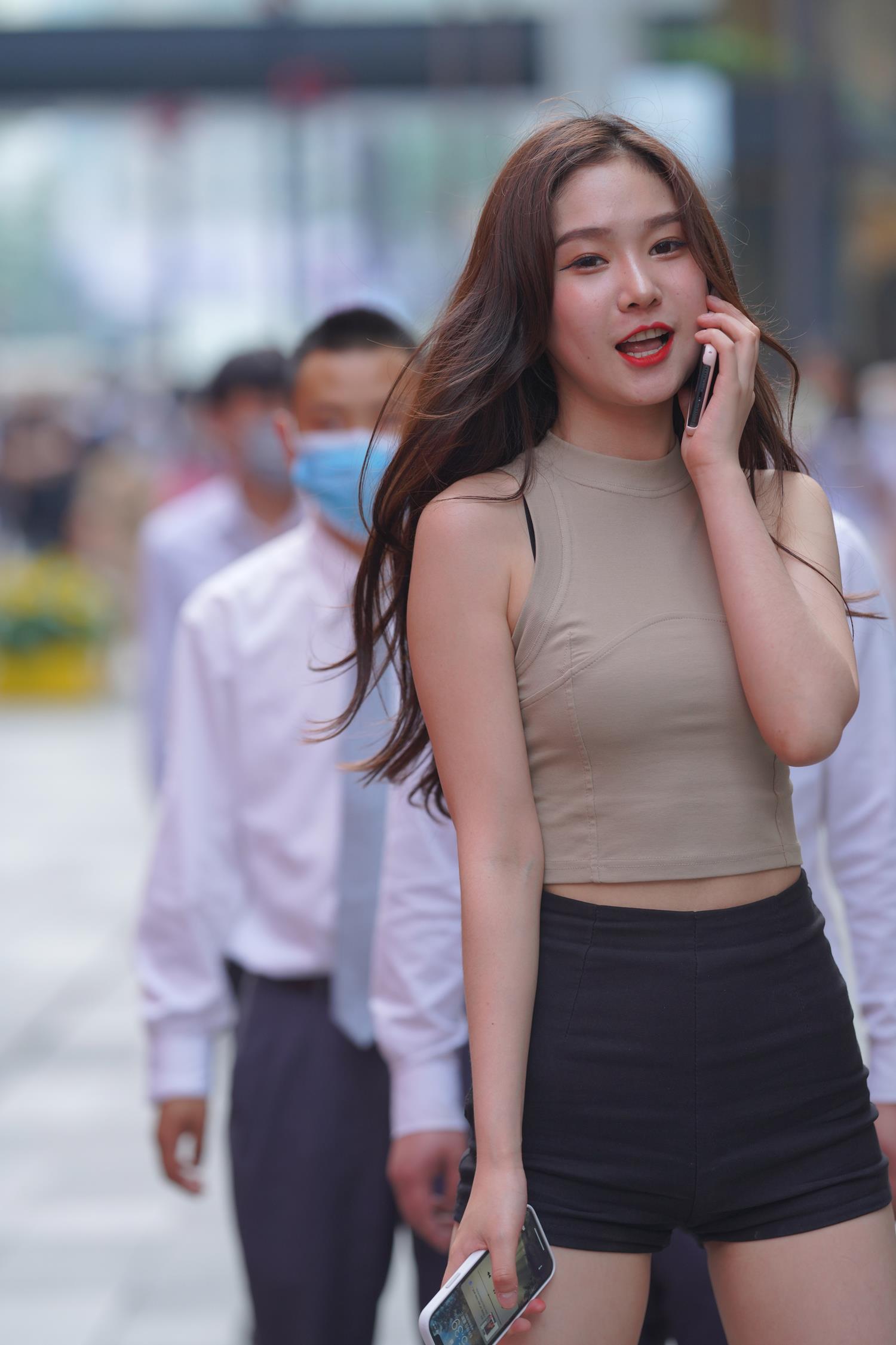 精选街拍作品 NO.3961 高腰短裤显腿长[270P/517MB]插图4