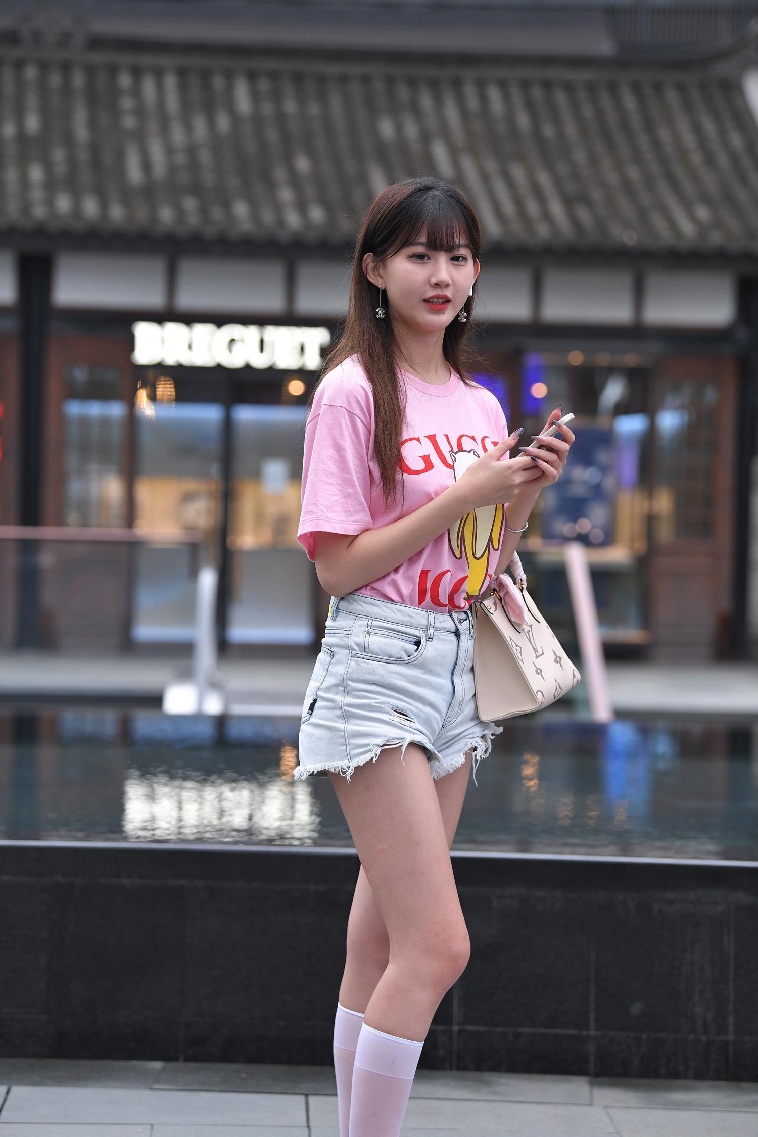 精选街拍作品 NO.3957 青春可爱粉色系[211P/634MB]插图1