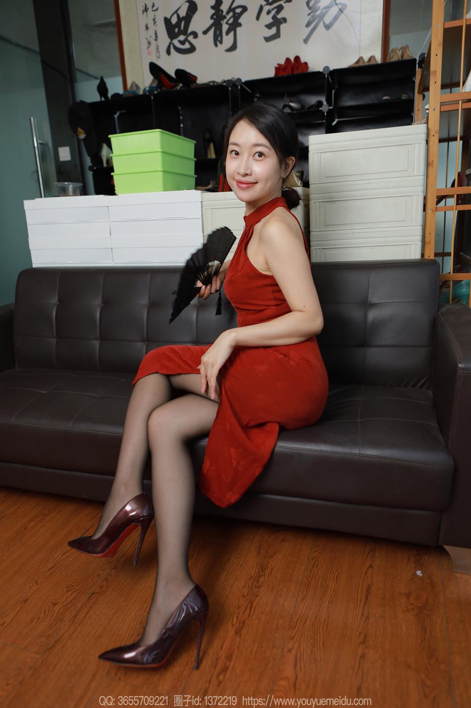 [IESS异思趣向] 2024.09.01 丝享家1834：小婕《红黑》[90P/83MB]插图3