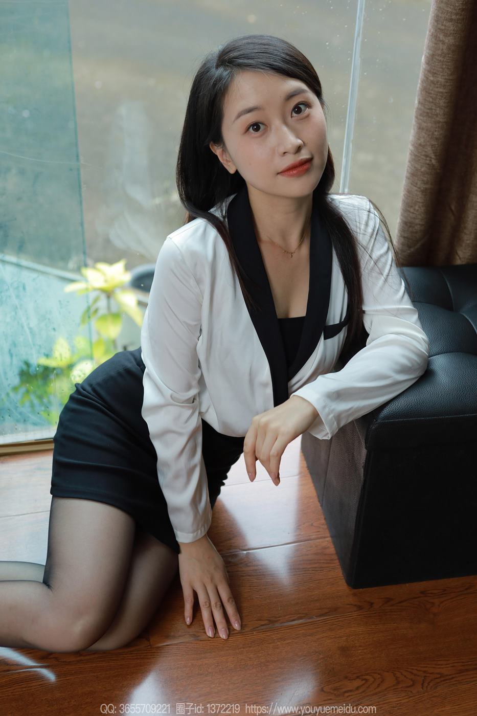 [IESS异思趣向] 2024.09.05 丝享家1838：小婕《黑白职业装（上）》[85P/75MB]插图6