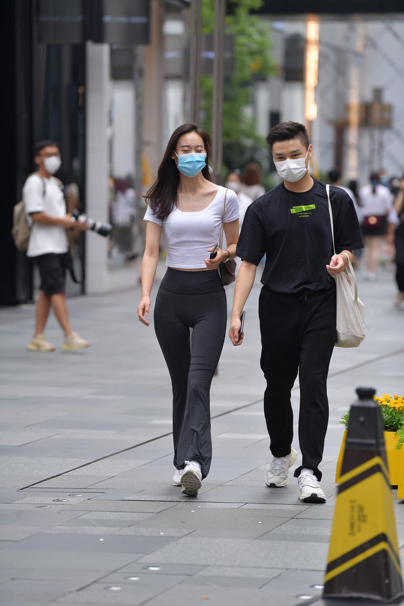 精选街拍作品 NO.4305 黑白搭配魅力好身材[103P/182MB]插图1