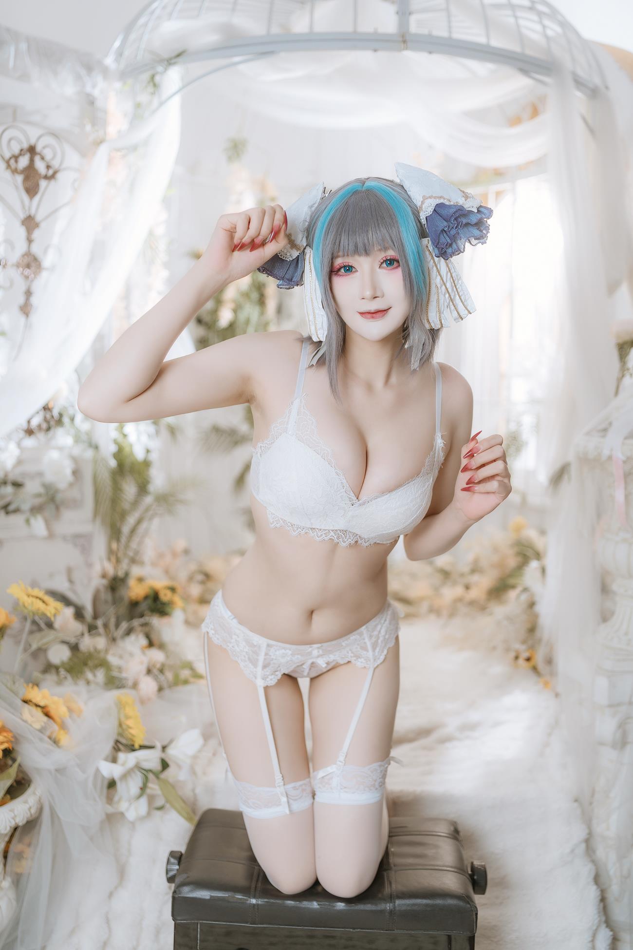 兔胖胖min – 柴郡 礼服[40P/674MB]插图1