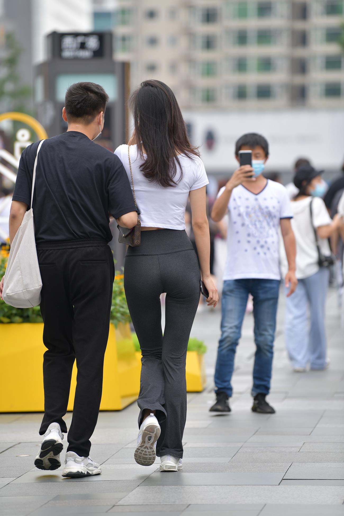 精选街拍作品 NO.4305 黑白搭配魅力好身材[103P/182MB]插图4