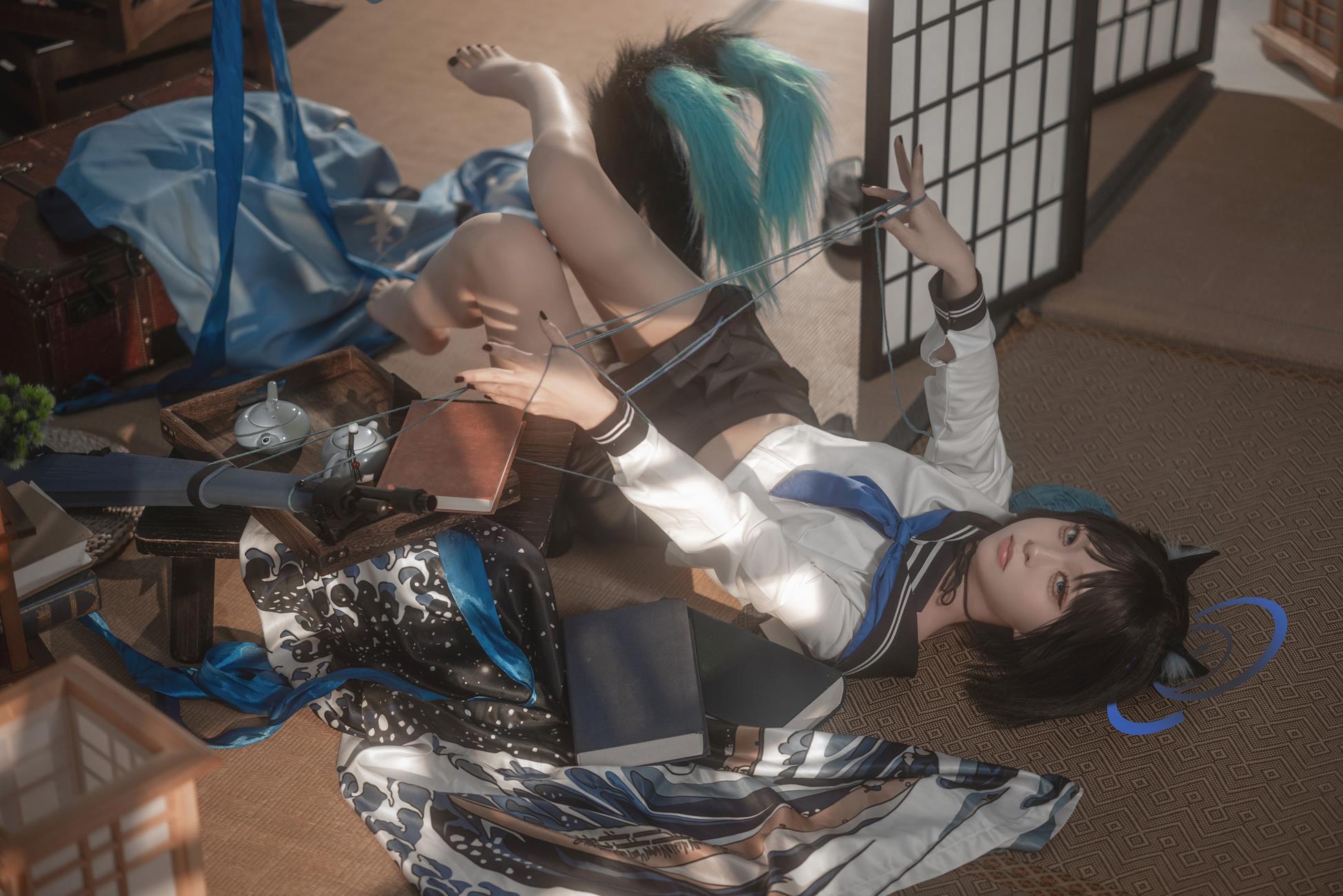 矢量鱼 - 蔚蓝档案 桐生桔梗[28P/341MB]