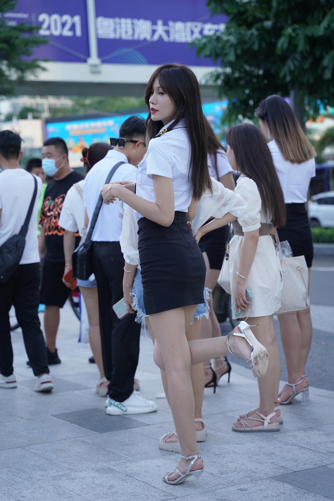 精选街拍作品 NO.4372 制服小姐姐[295P/571MB]插图2