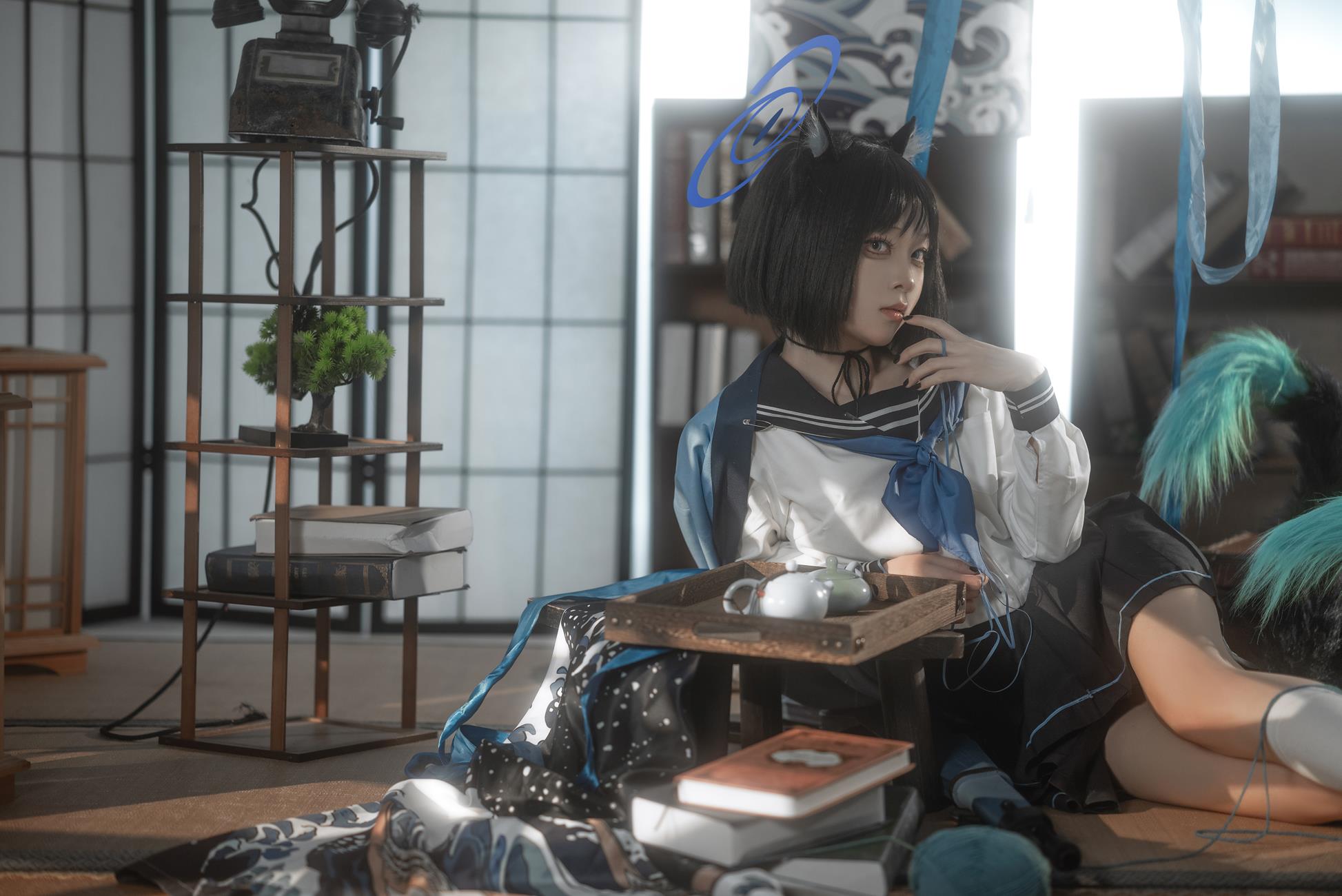 矢量鱼 - 蔚蓝档案 桐生桔梗[28P/341MB]