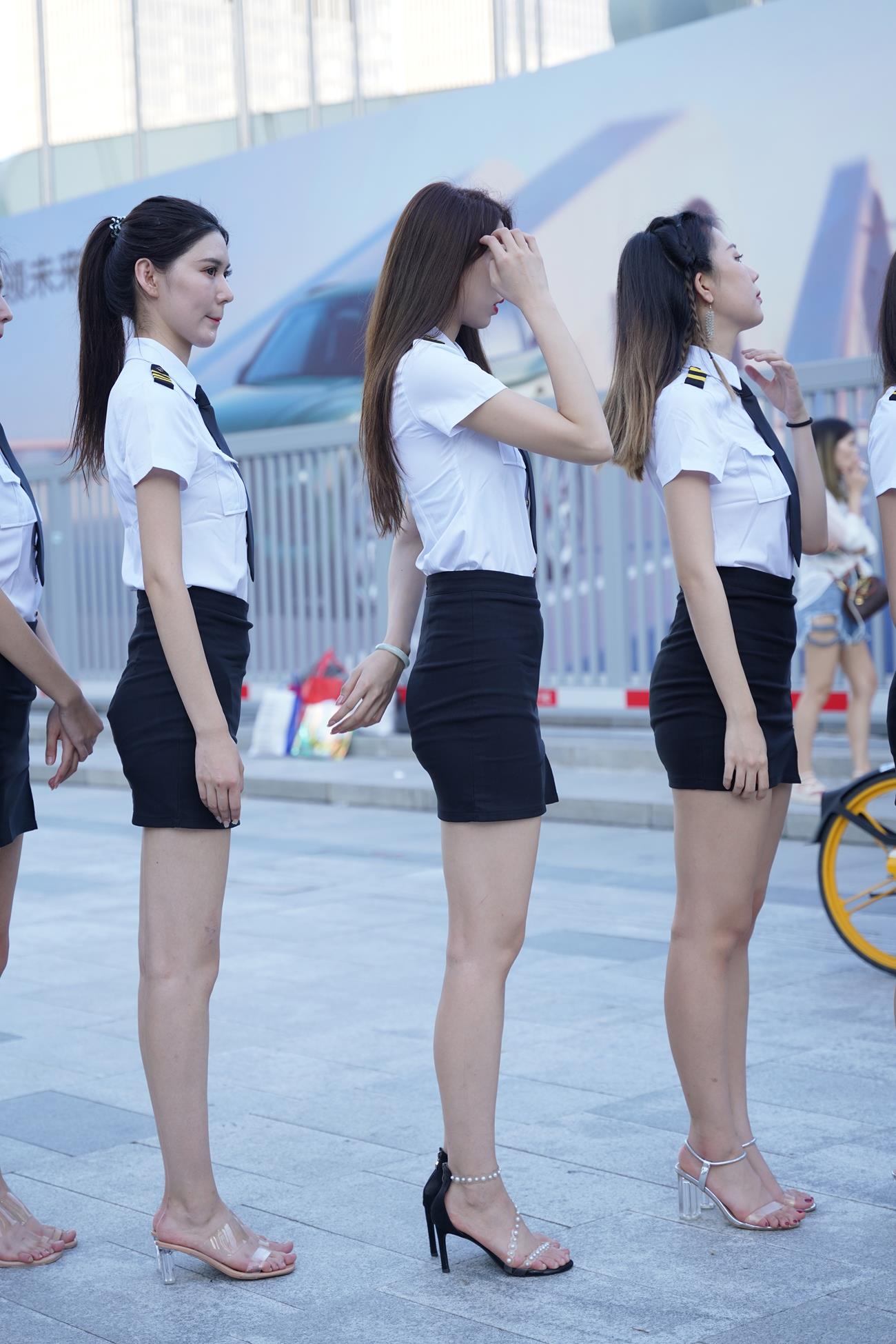 精选街拍作品 NO.4372 制服小姐姐[295P/571MB]插图4