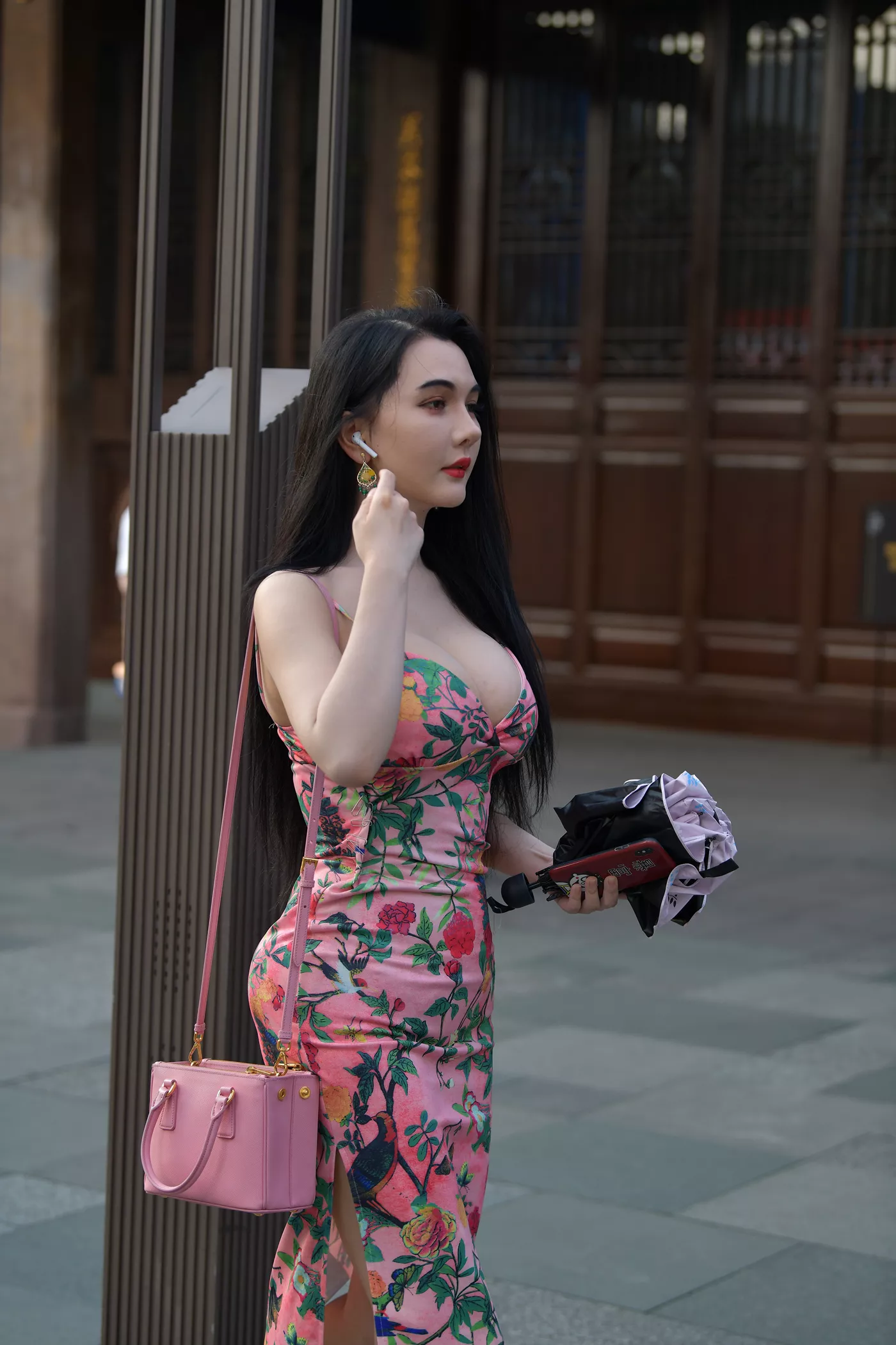 精选街拍作品 NO.4590 碎花吊带裙[481P/959MB]-萌图网