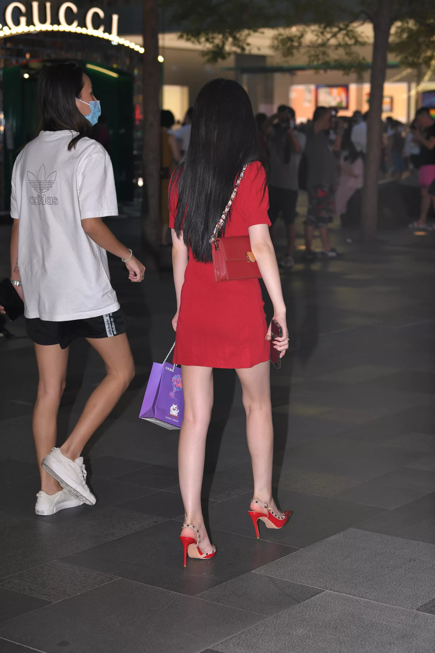 精选街拍作品 NO.4604 亮眼的红色连衣裙[136P/346MB]插图4