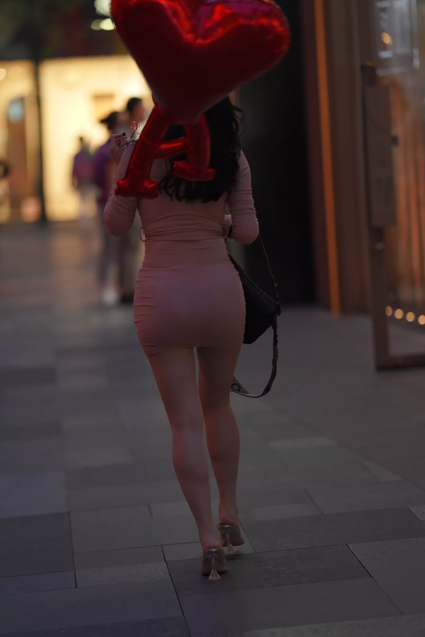 精选街拍作品 NO.4660 粉色修身裙[317P/707MB]插图4