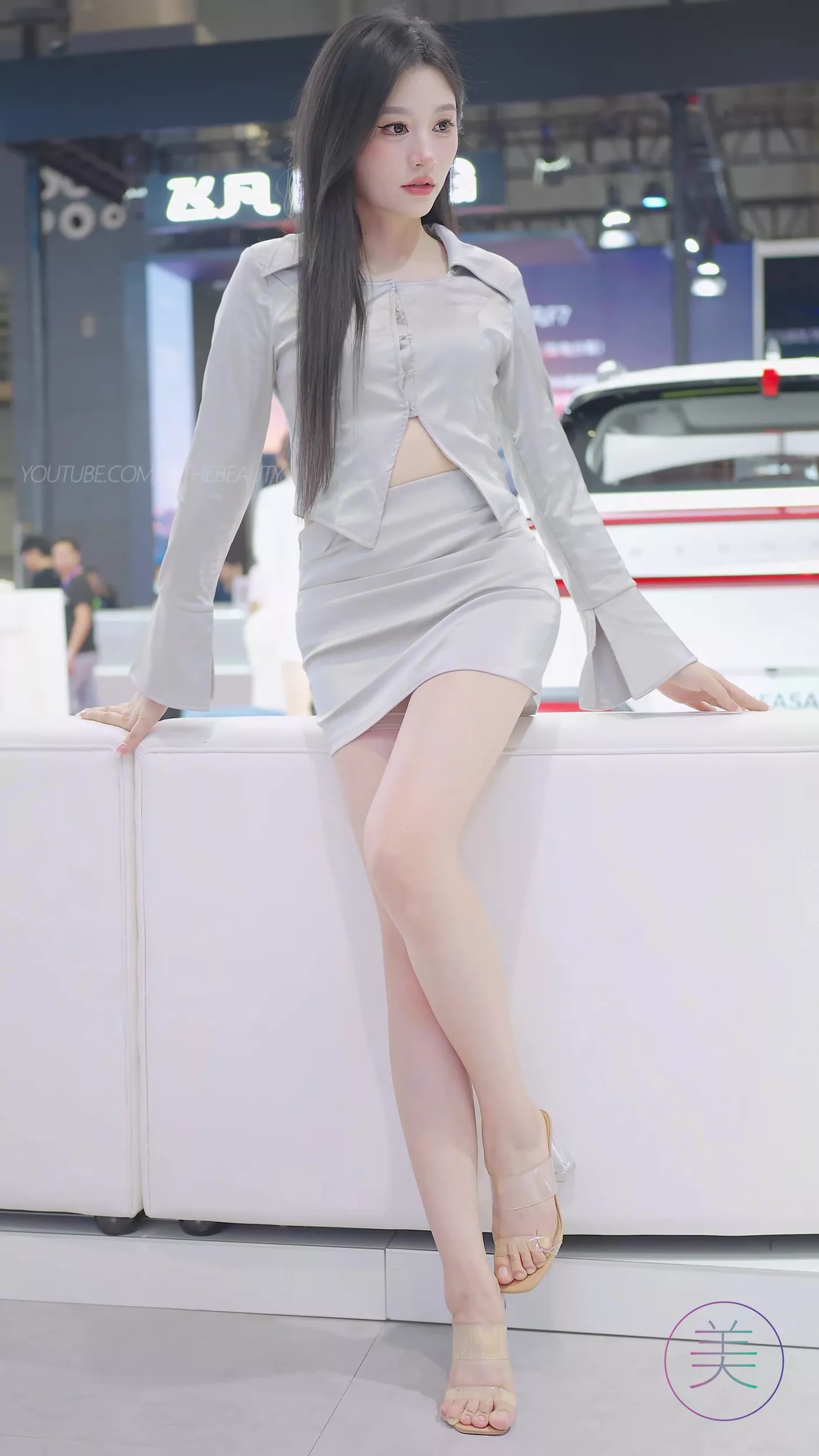 NO.0438 2023 东莞秋季车展 Racing Model 车模抖音网红随拍车模01[1V/132MB]插图2