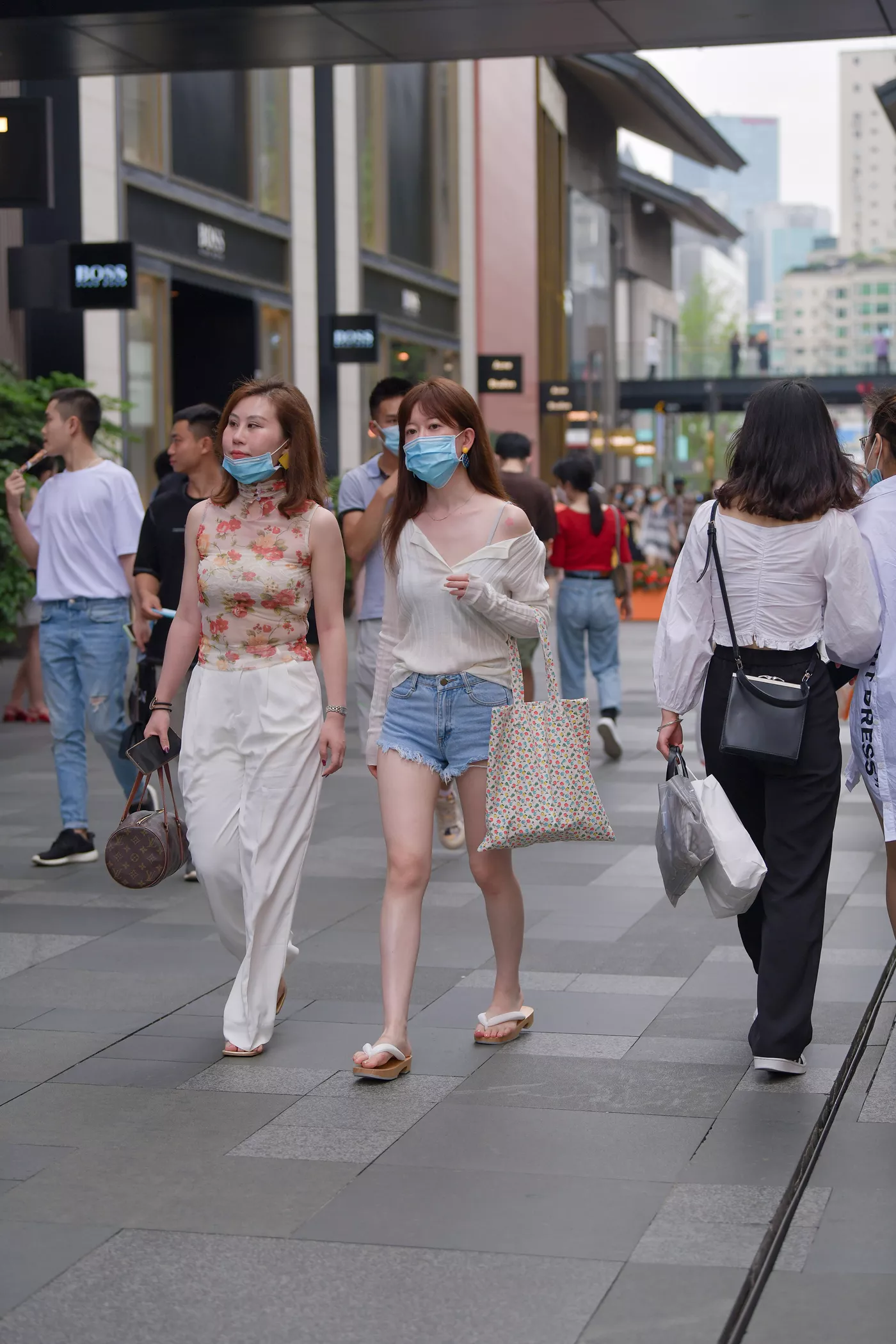 精选街拍作品 NO.4674 清秀牛仔短裤搭配[176P/412MB]插图1