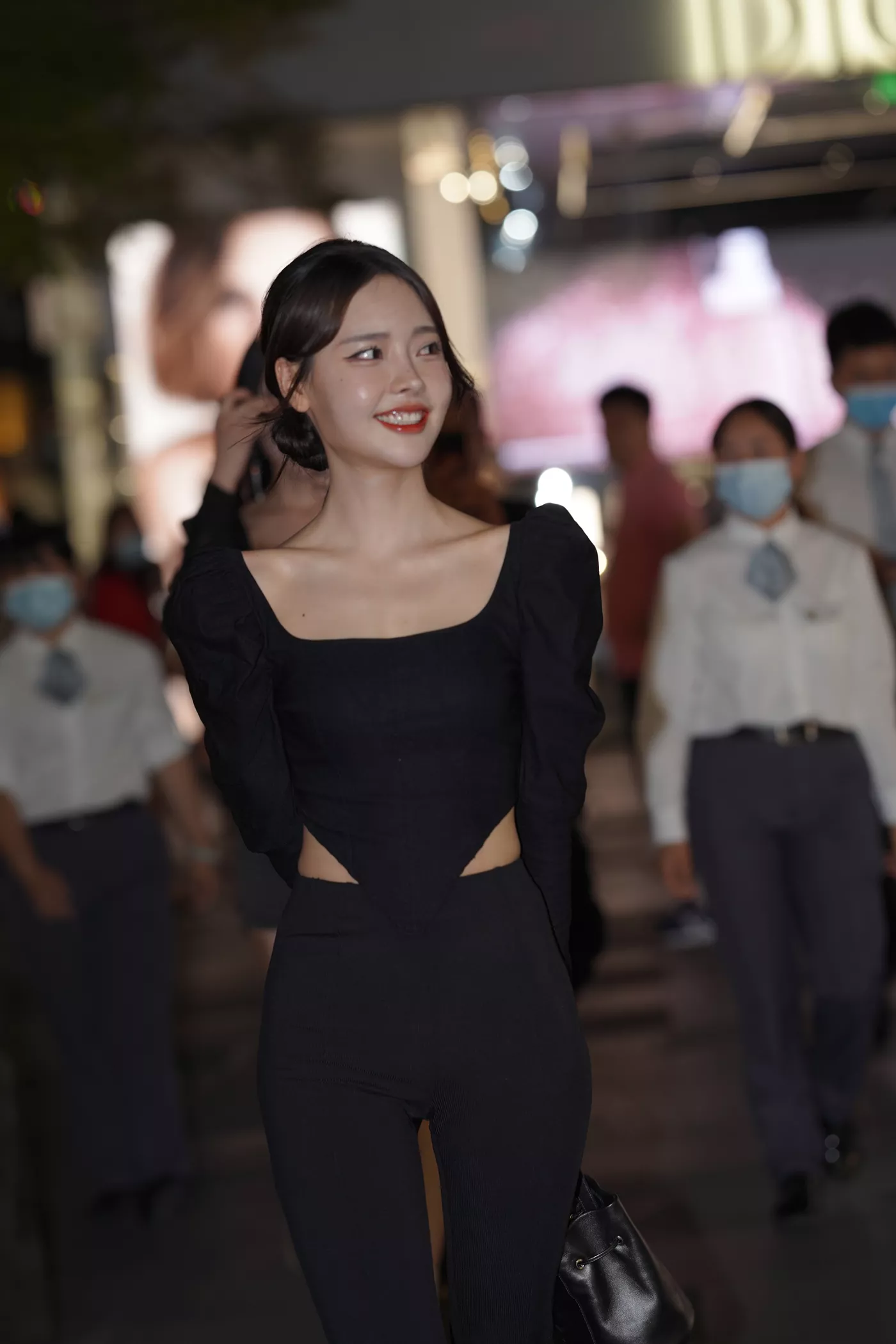 精选街拍作品 NO.4679 复古的黑色系搭配[151P/470MB]插图1