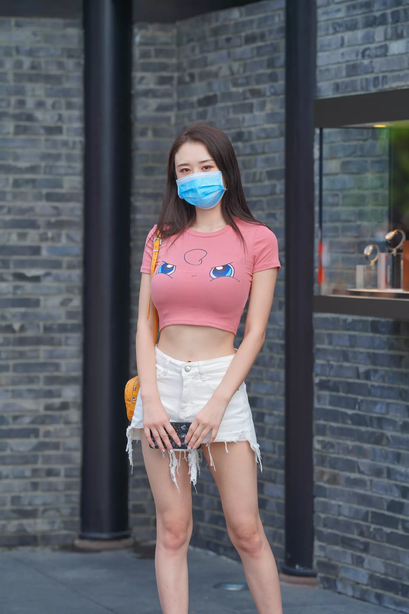 精选街拍作品 NO.4678 粉白搭配少女[104P/319MB]插图2