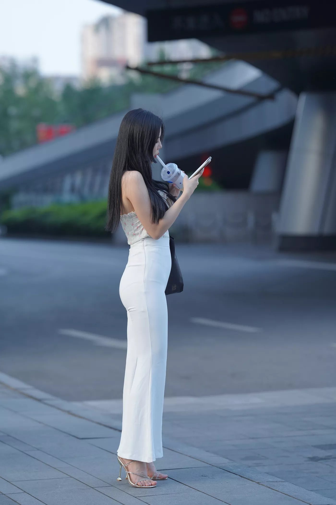 精选街拍作品 NO.4683 恬静优雅白色系[134P/344MB]插图3