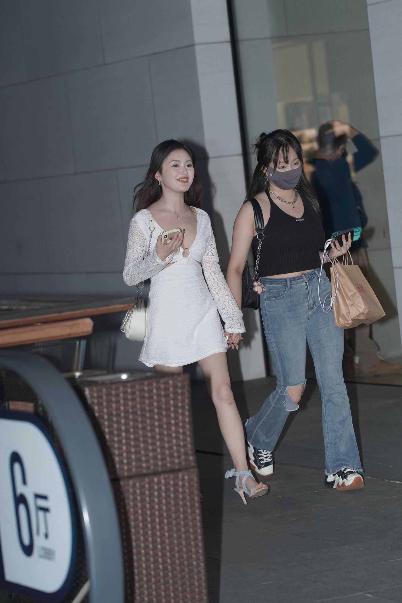 精选街拍作品 NO.4815 白色连衣裙甜美动人[146P/354MB]插图3