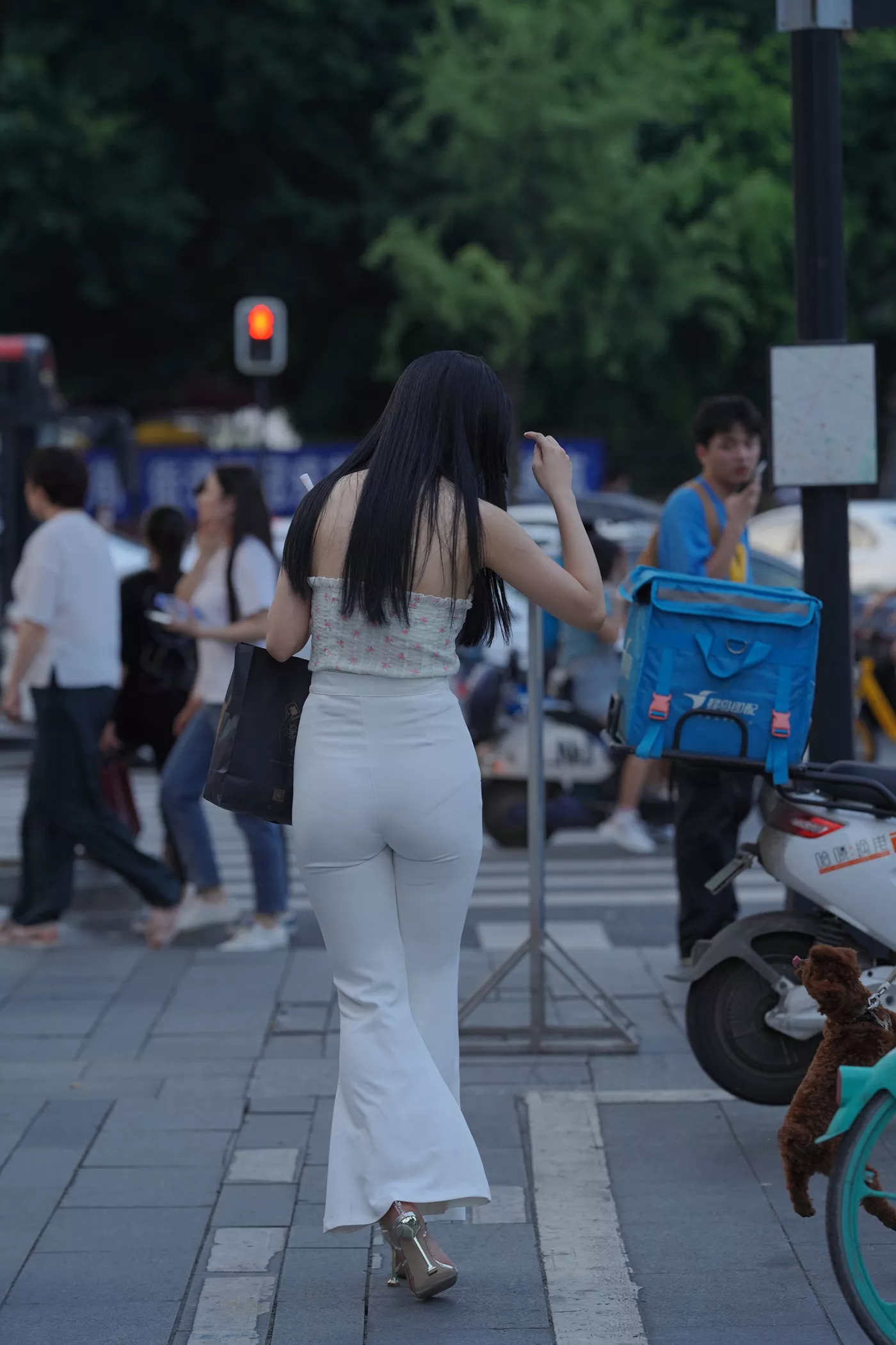 精选街拍作品 NO.4683 恬静优雅白色系[134P/344MB]插图4