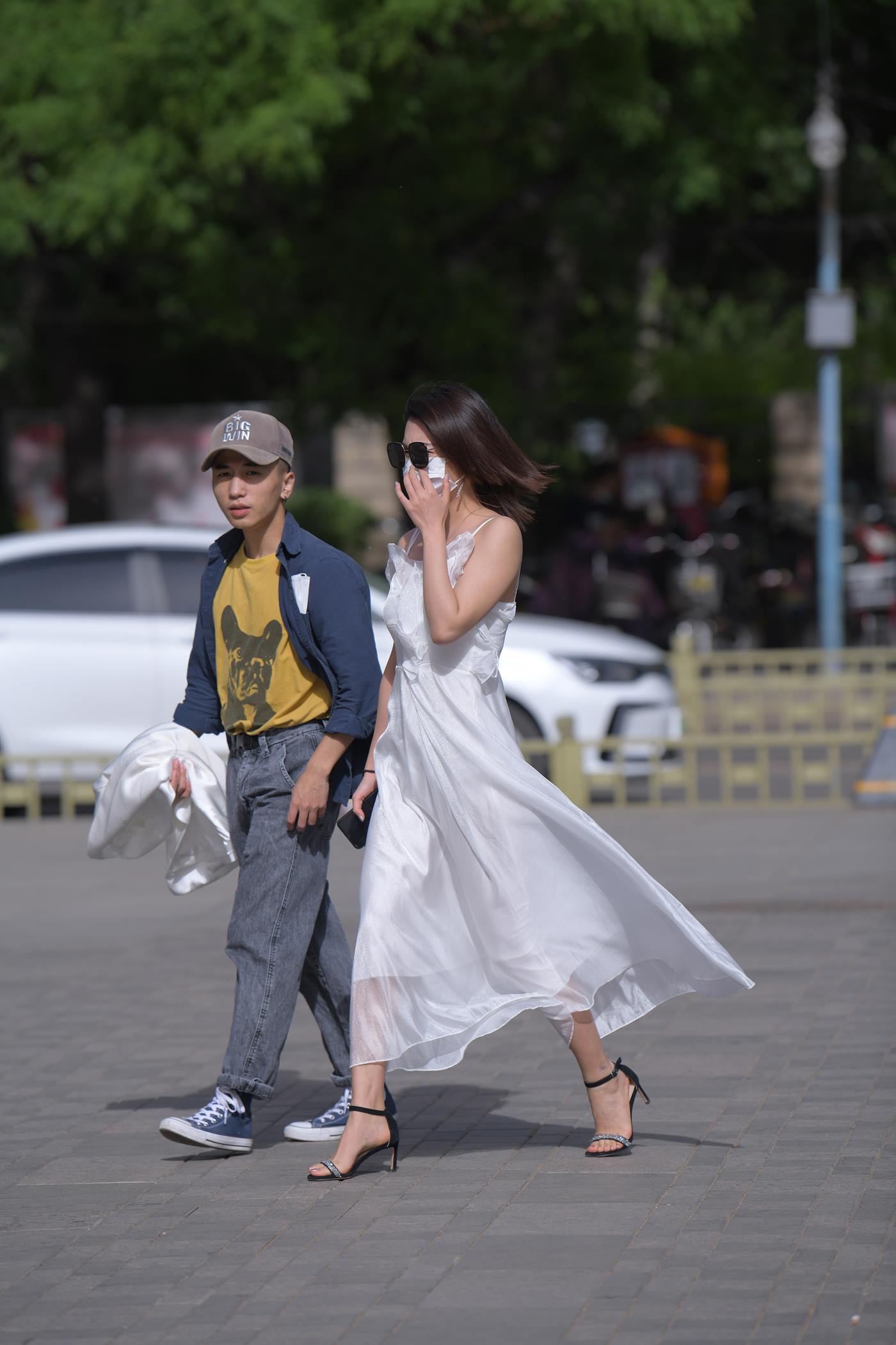 精选街拍作品 NO.5053 白色长裙[99P/144MB]插图1