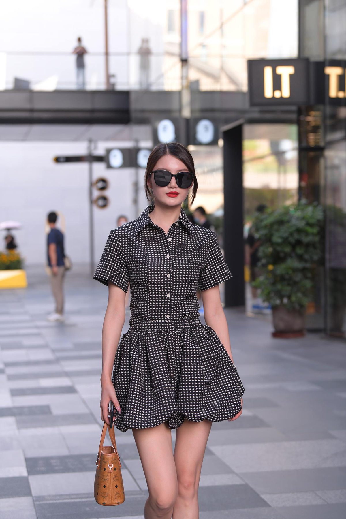 精选街拍作品 NO.5056 束腰衬衫裙[207P/502MB]插图4