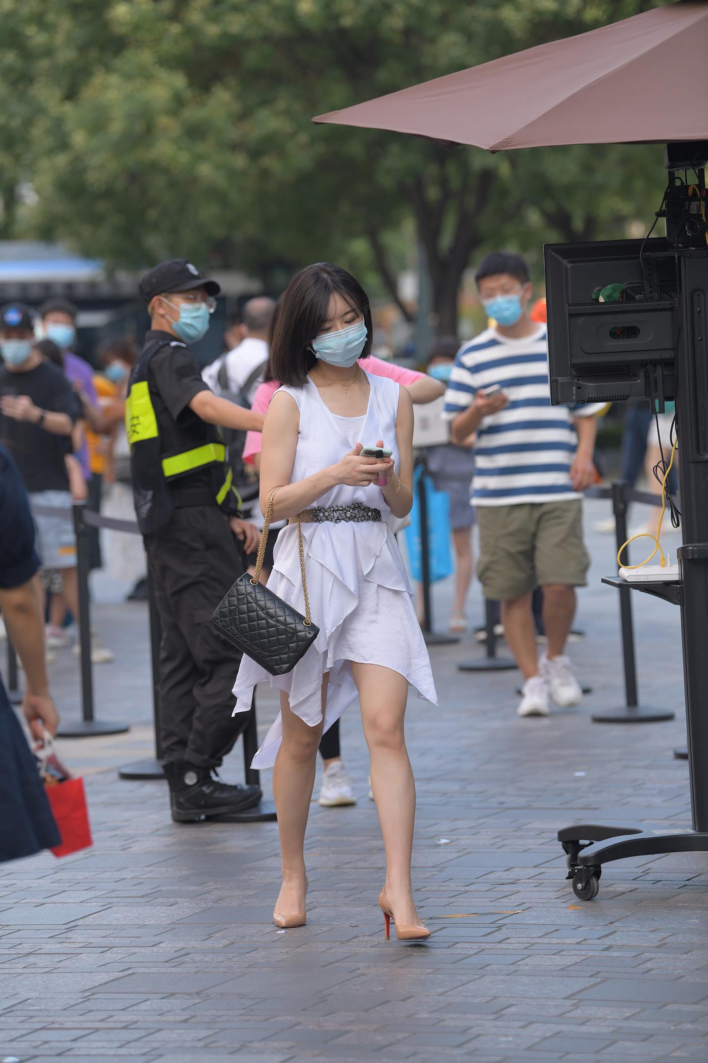 精选街拍作品 NO.5039 温婉气质白裙[91P/161MB]插图2